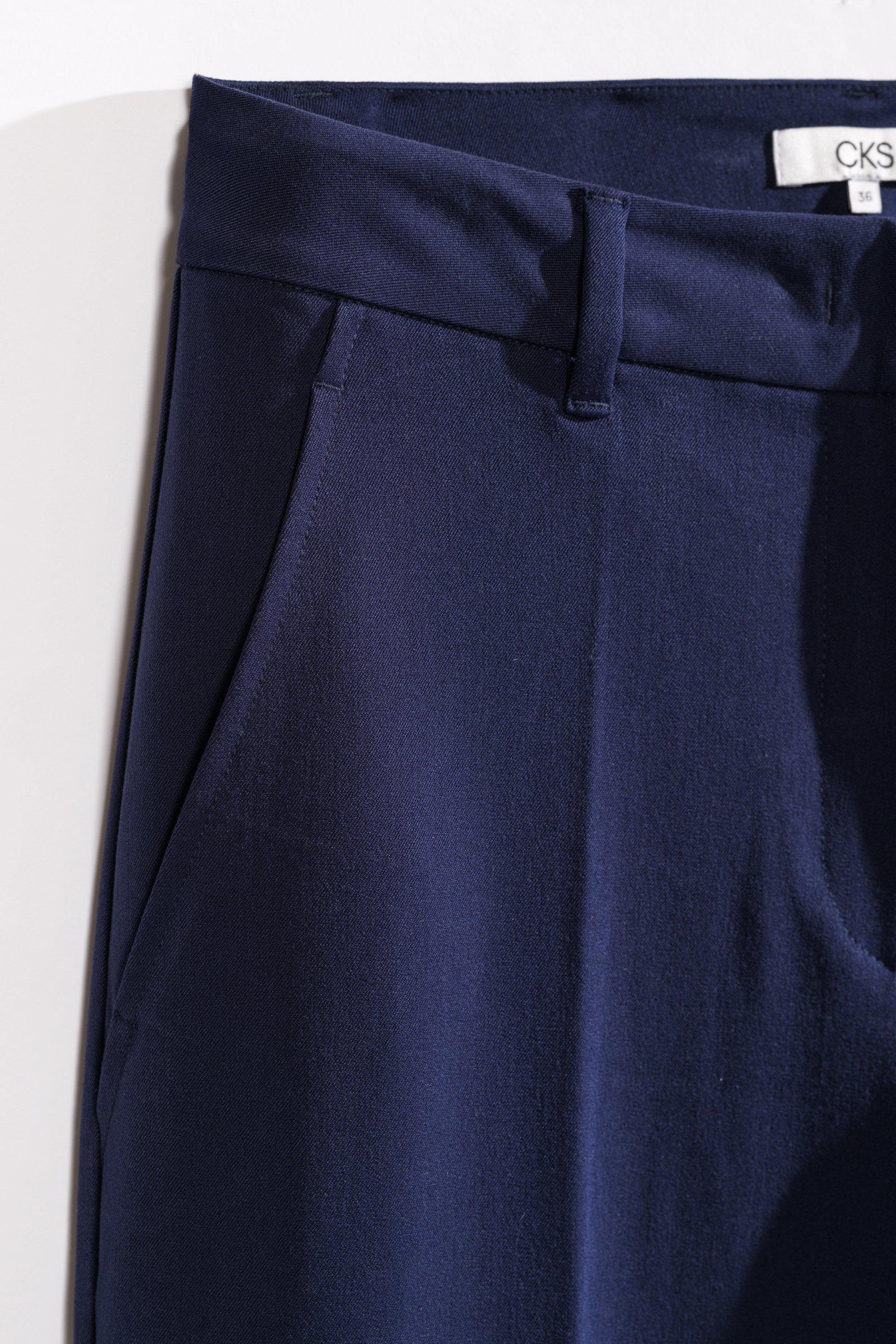CKS - TONKSA - lange broek - donkerblauw
