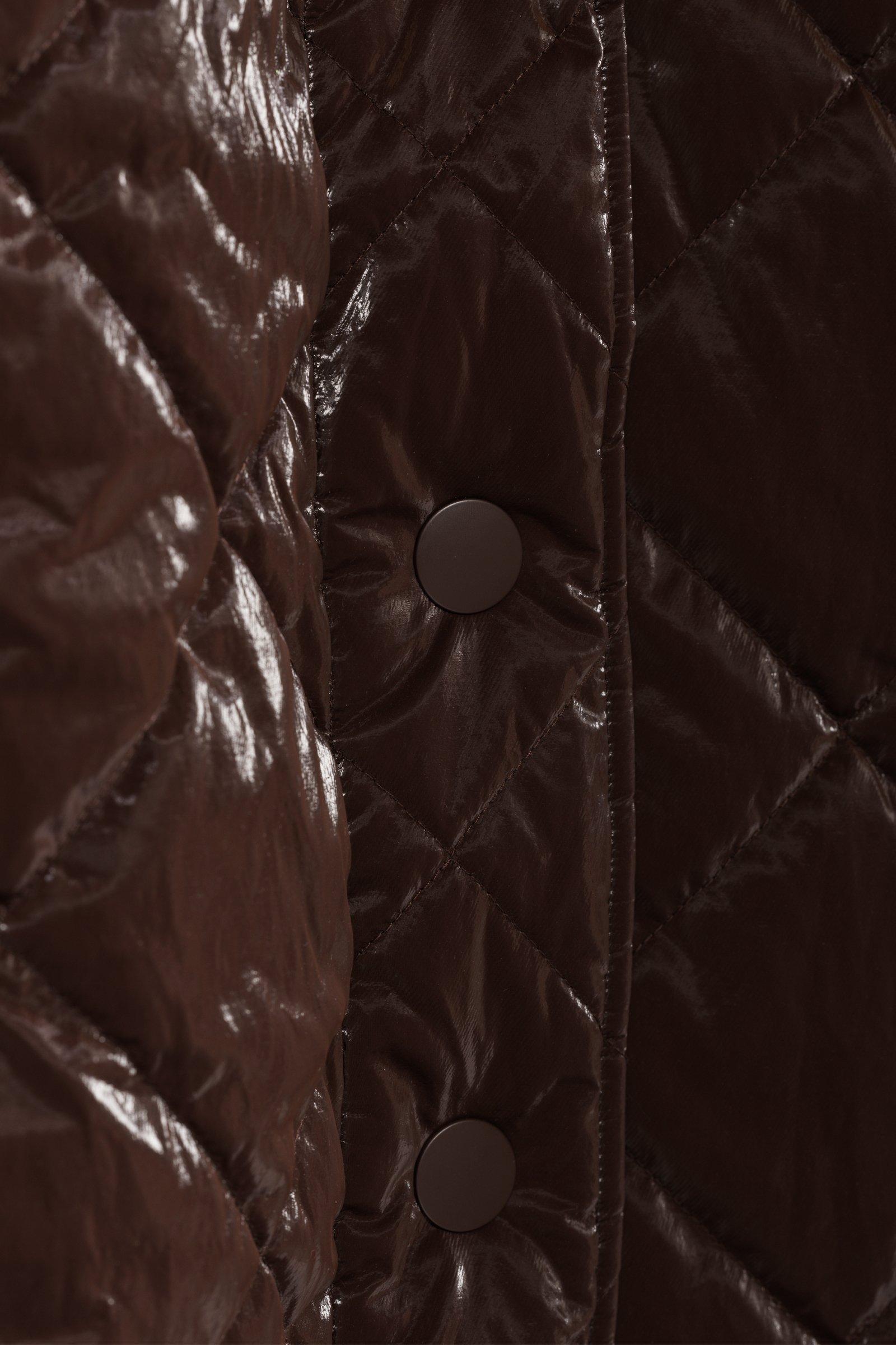 CKS - COBYKO - blouson long - brun foncé