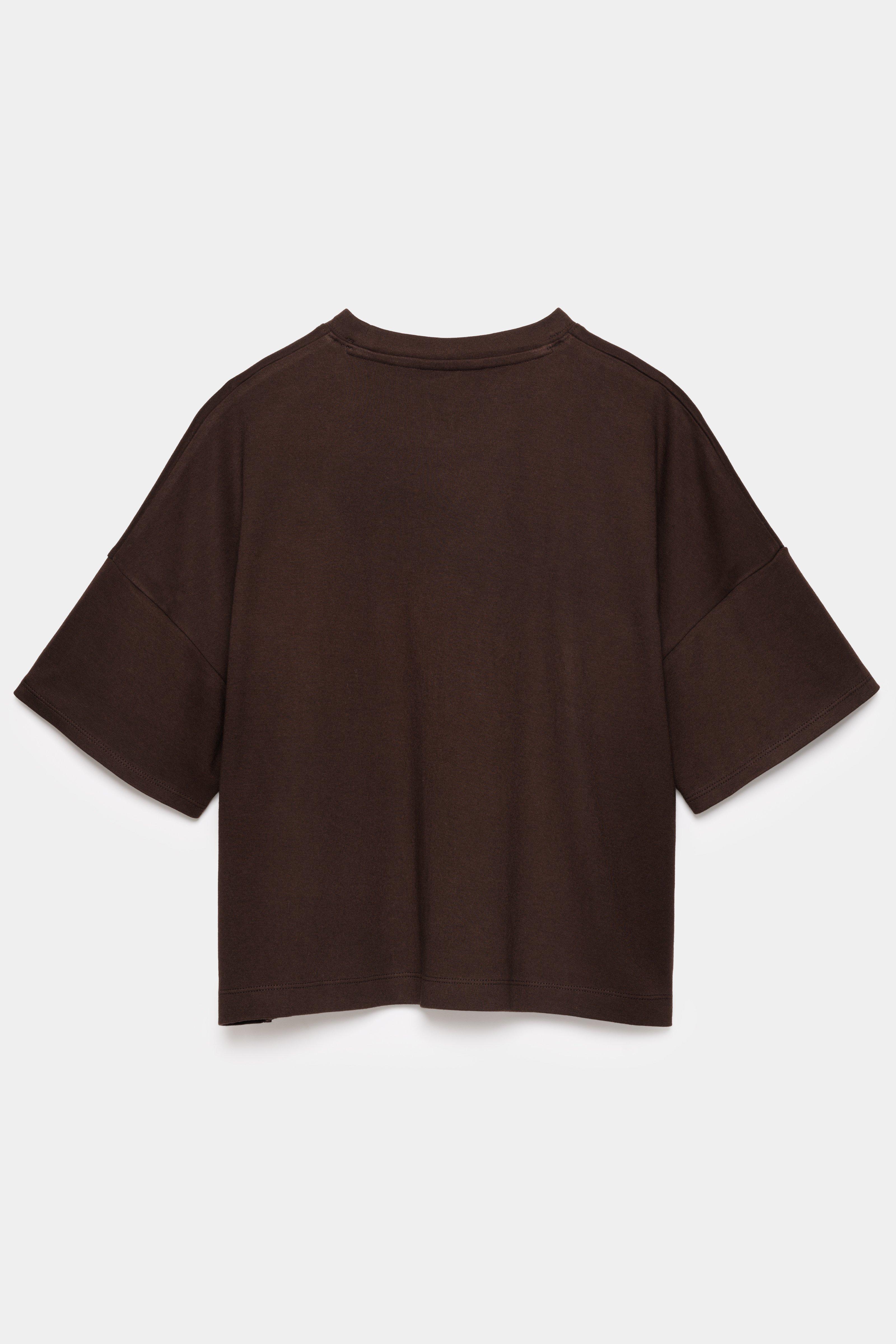 CKS - TIP - t-shirt à manches courtes - brun foncé