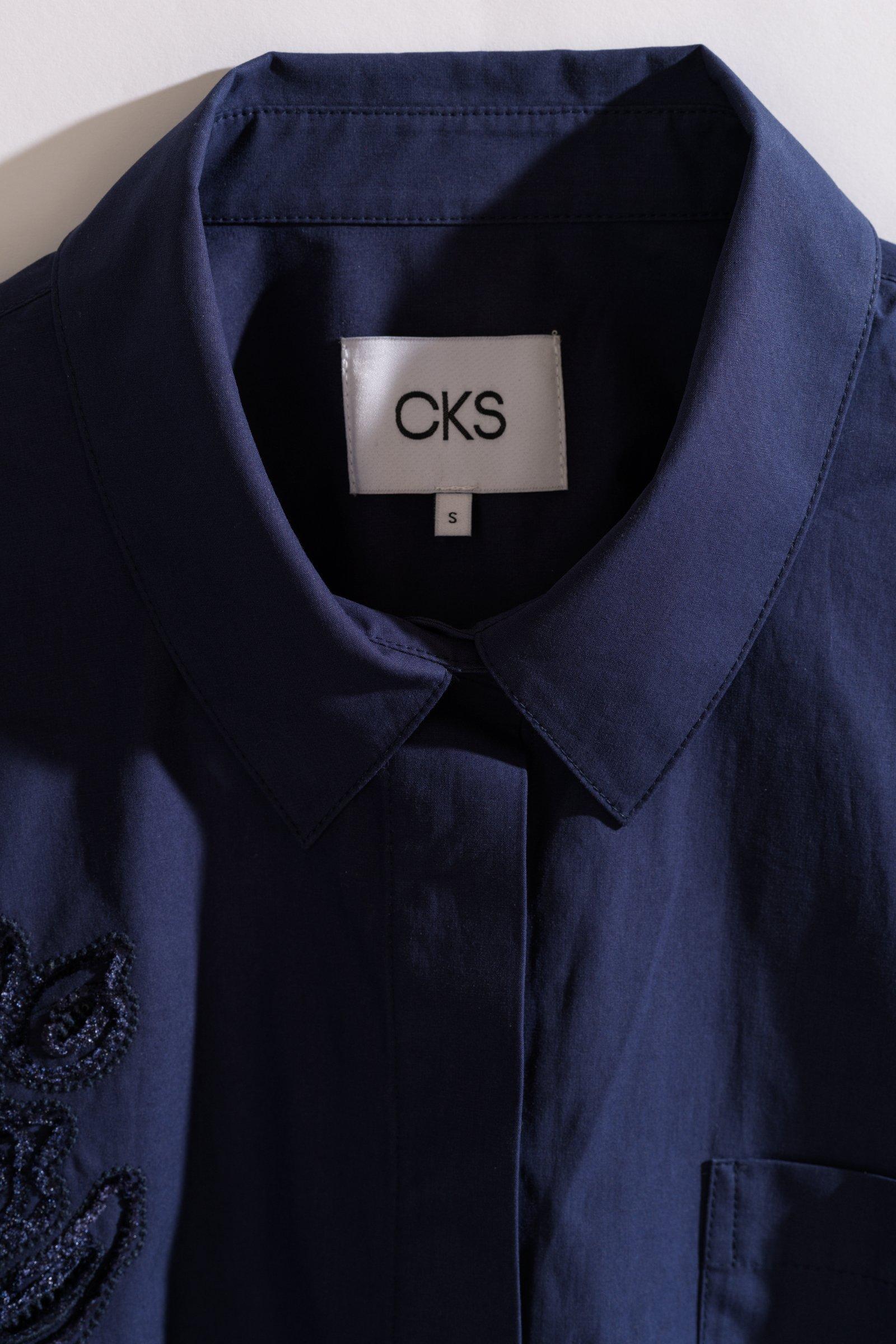CKS - SURPRISES - blouse lange mouwen - donkerblauw