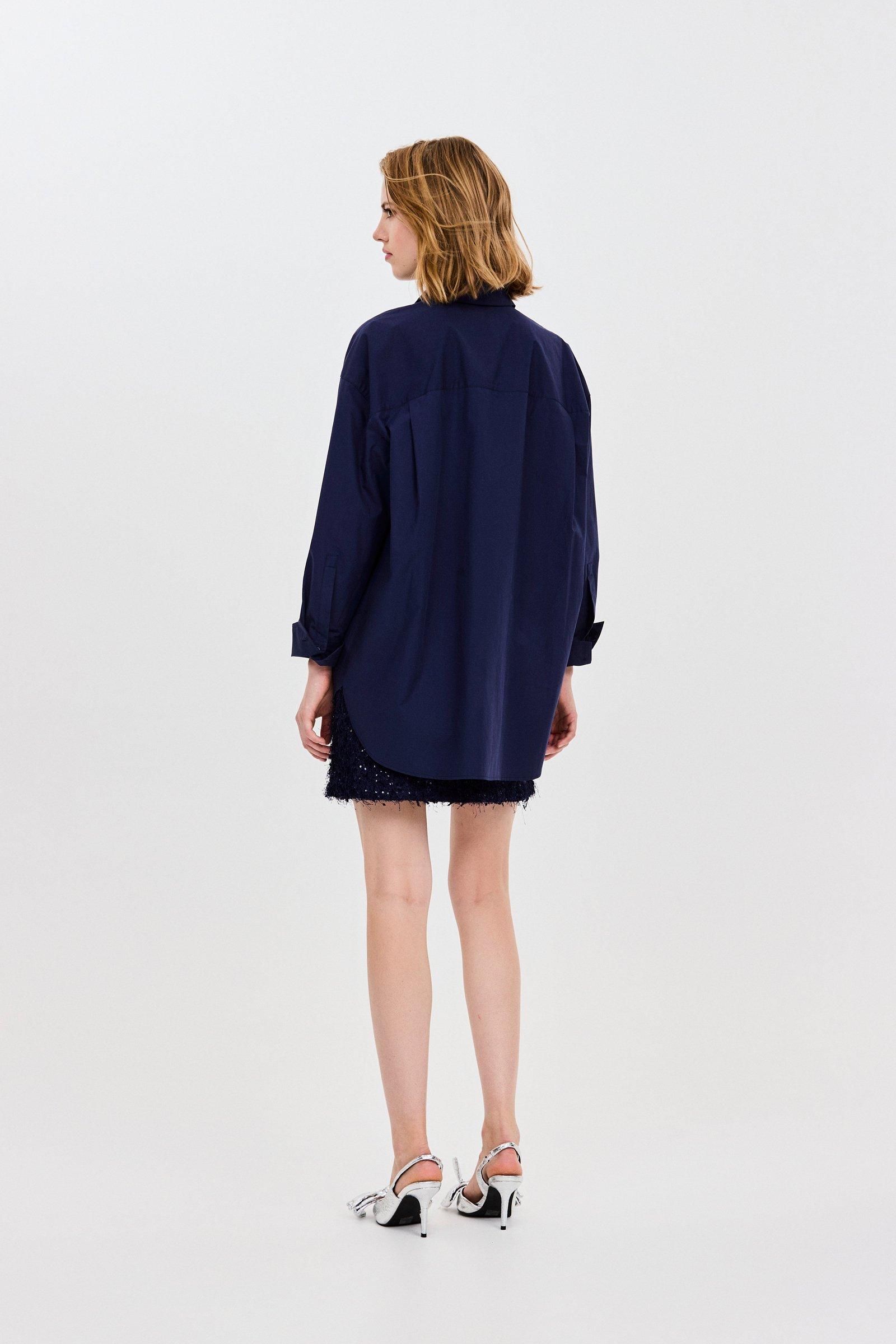 CKS - SURPRISES - blouse lange mouwen - donkerblauw