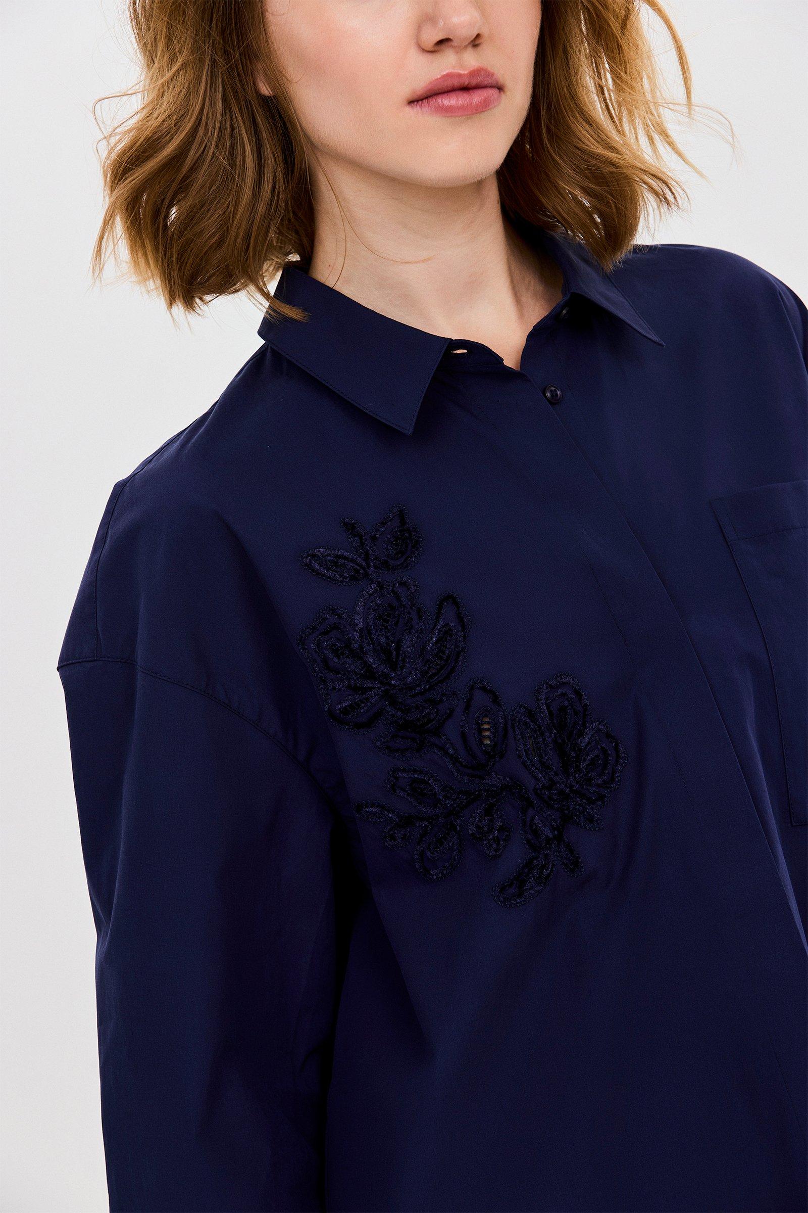 CKS - SURPRISES - blouse lange mouwen - donkerblauw