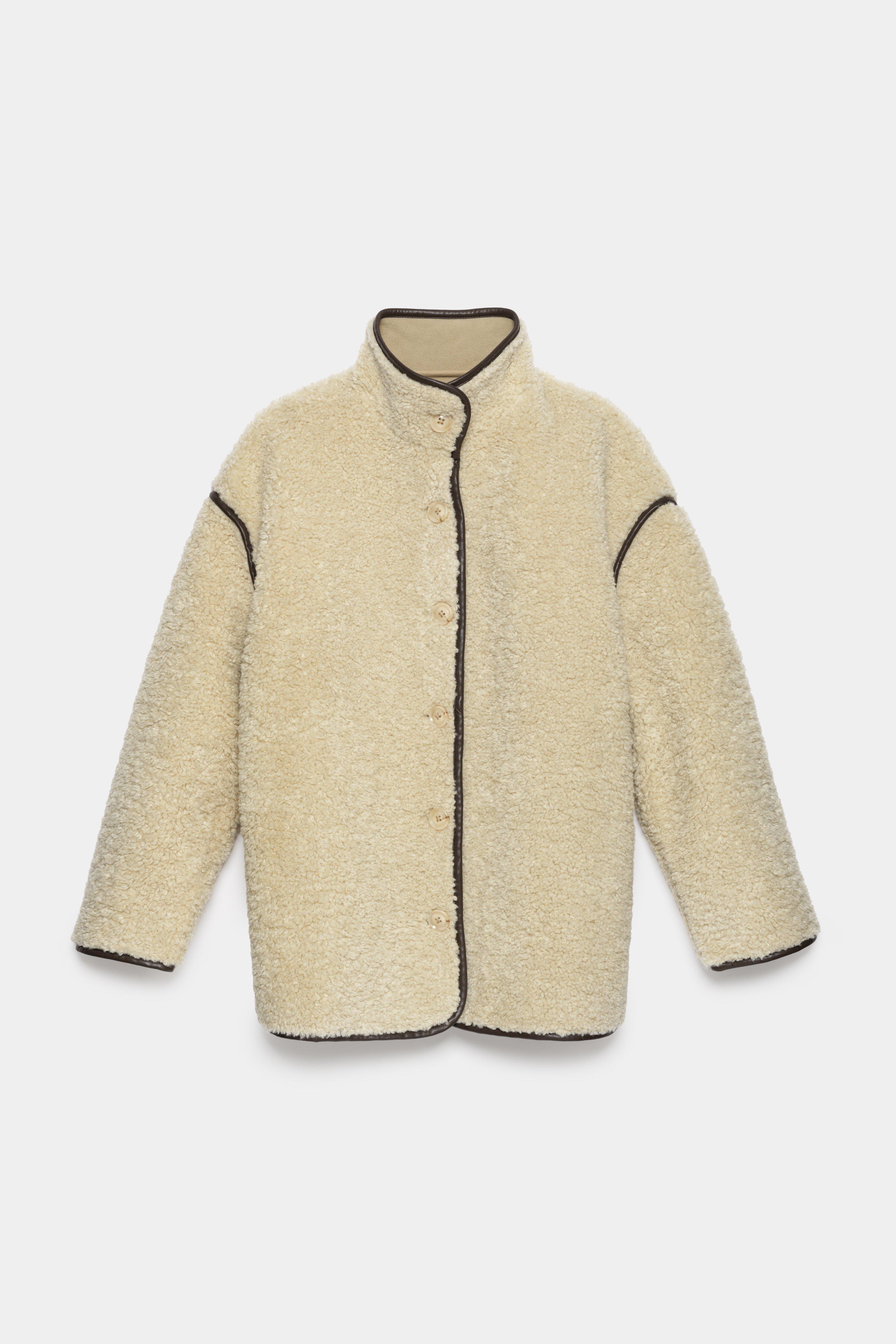 CKS - CREATE - korte jas - lichtbeige