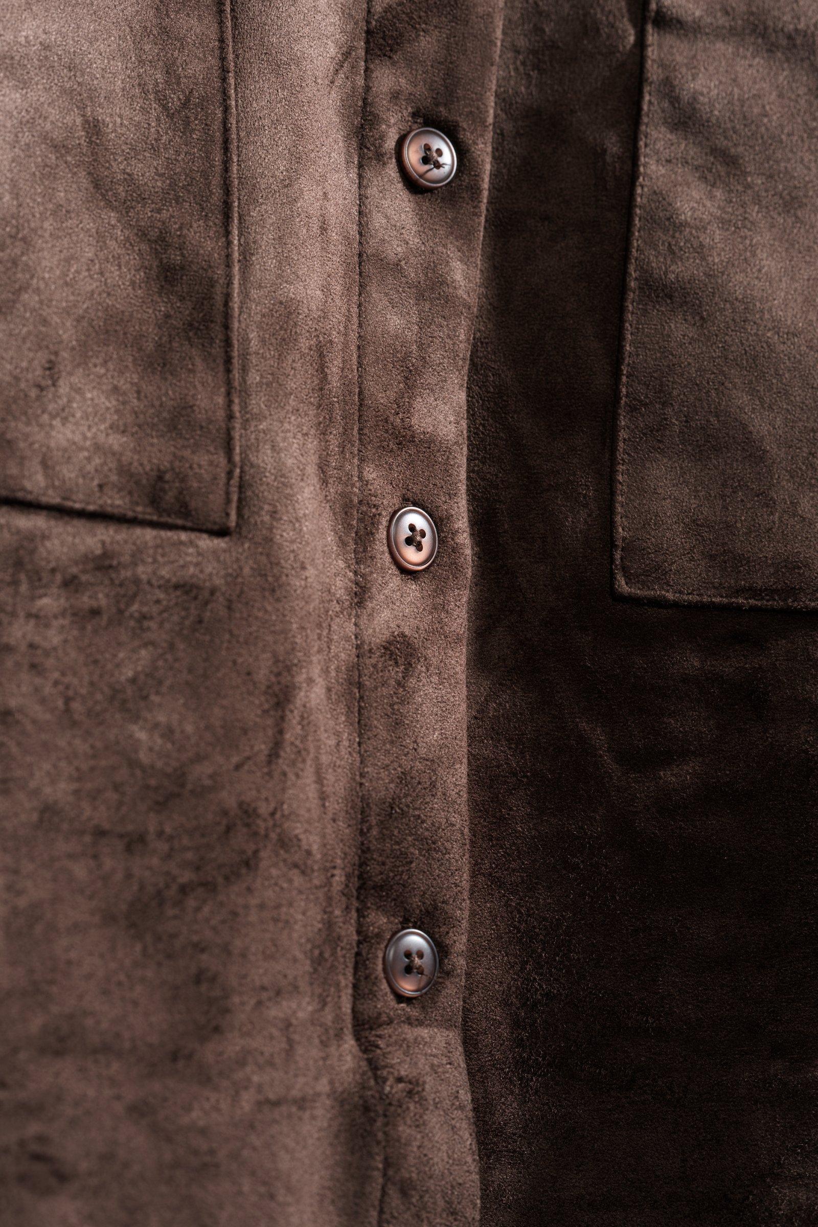 CKS - SELFIE - short jacketfantasy - dark brown