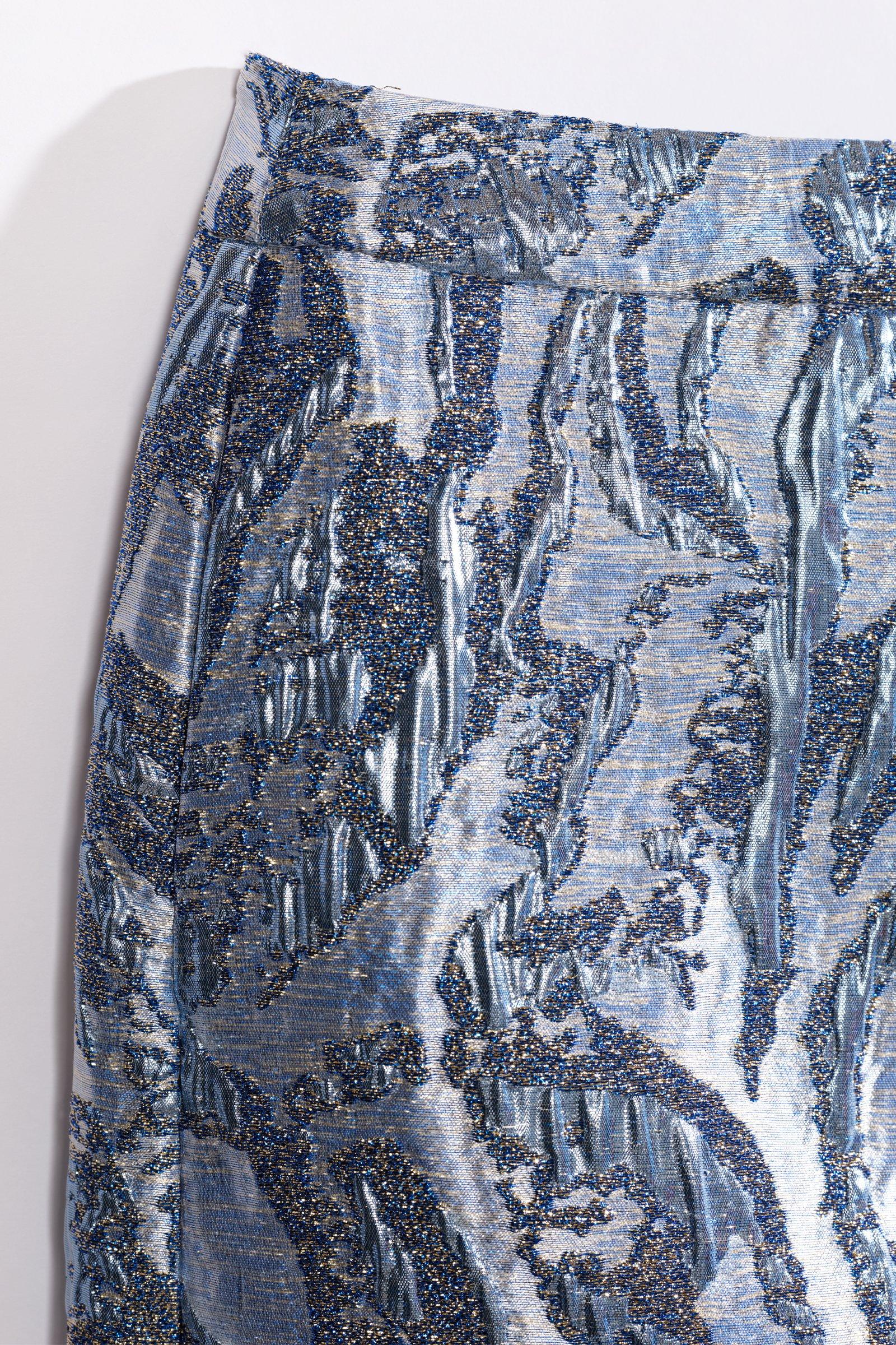 CKS - SKITSCH - midi skirt - blue