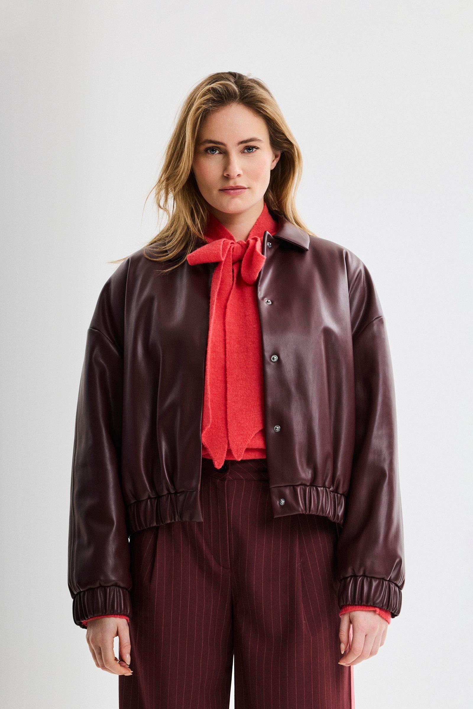 CKS - CREMAN - short coat - dark brown