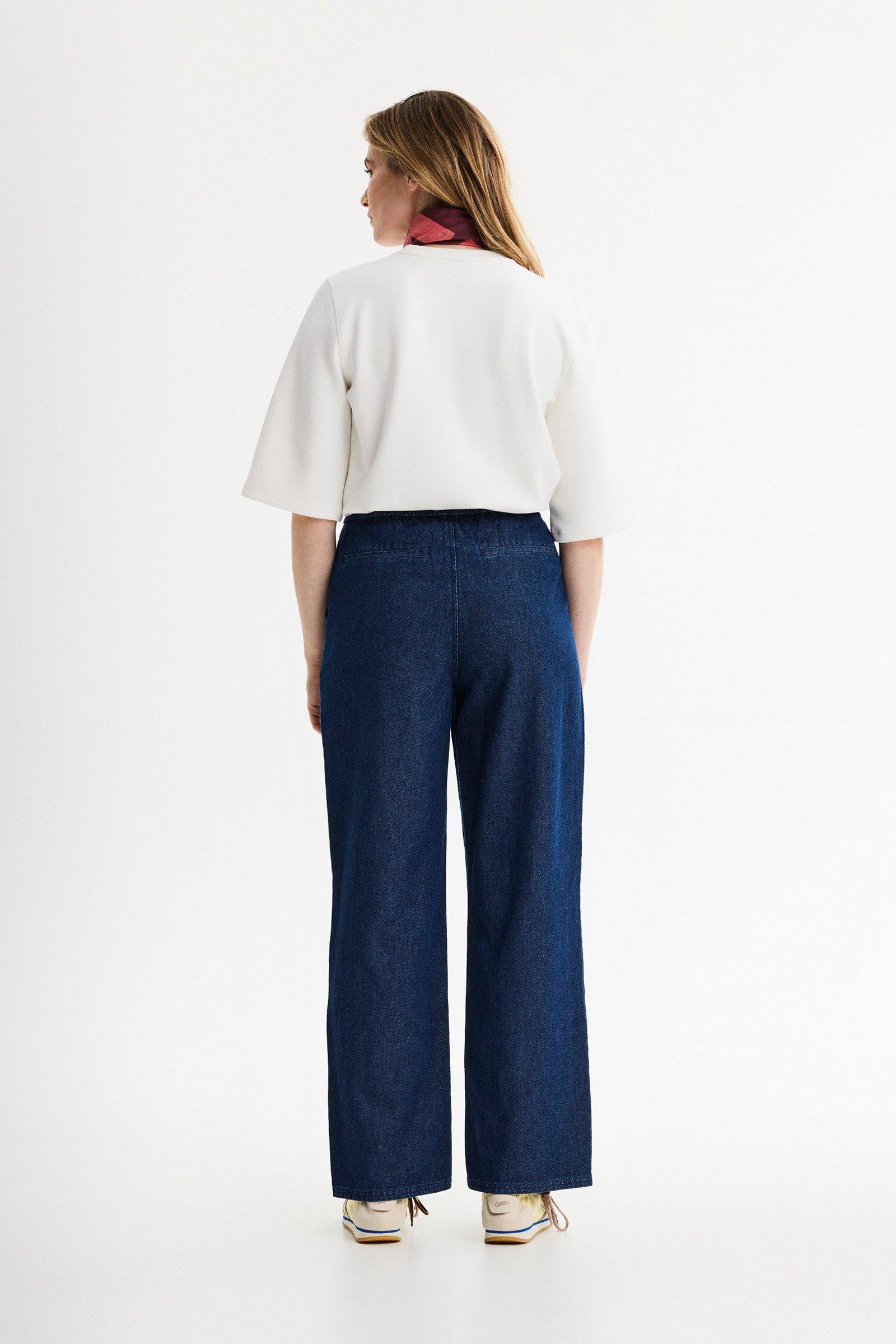 CKS - TOBYS - pantalon long - bleu fonc&eacute;