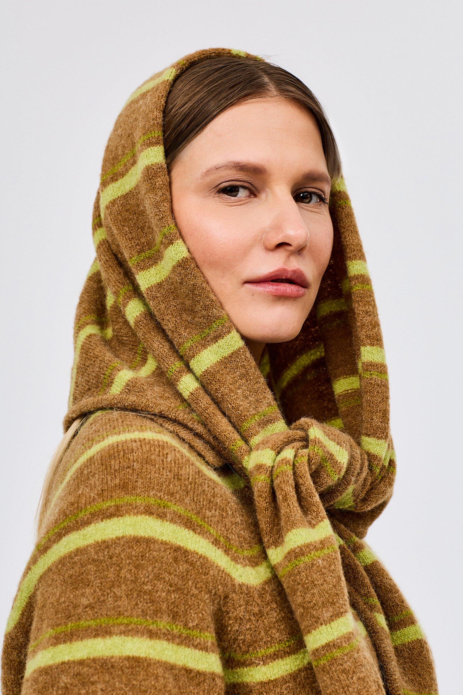 CKS - GRANDANA - scarf (winter) - bright brown