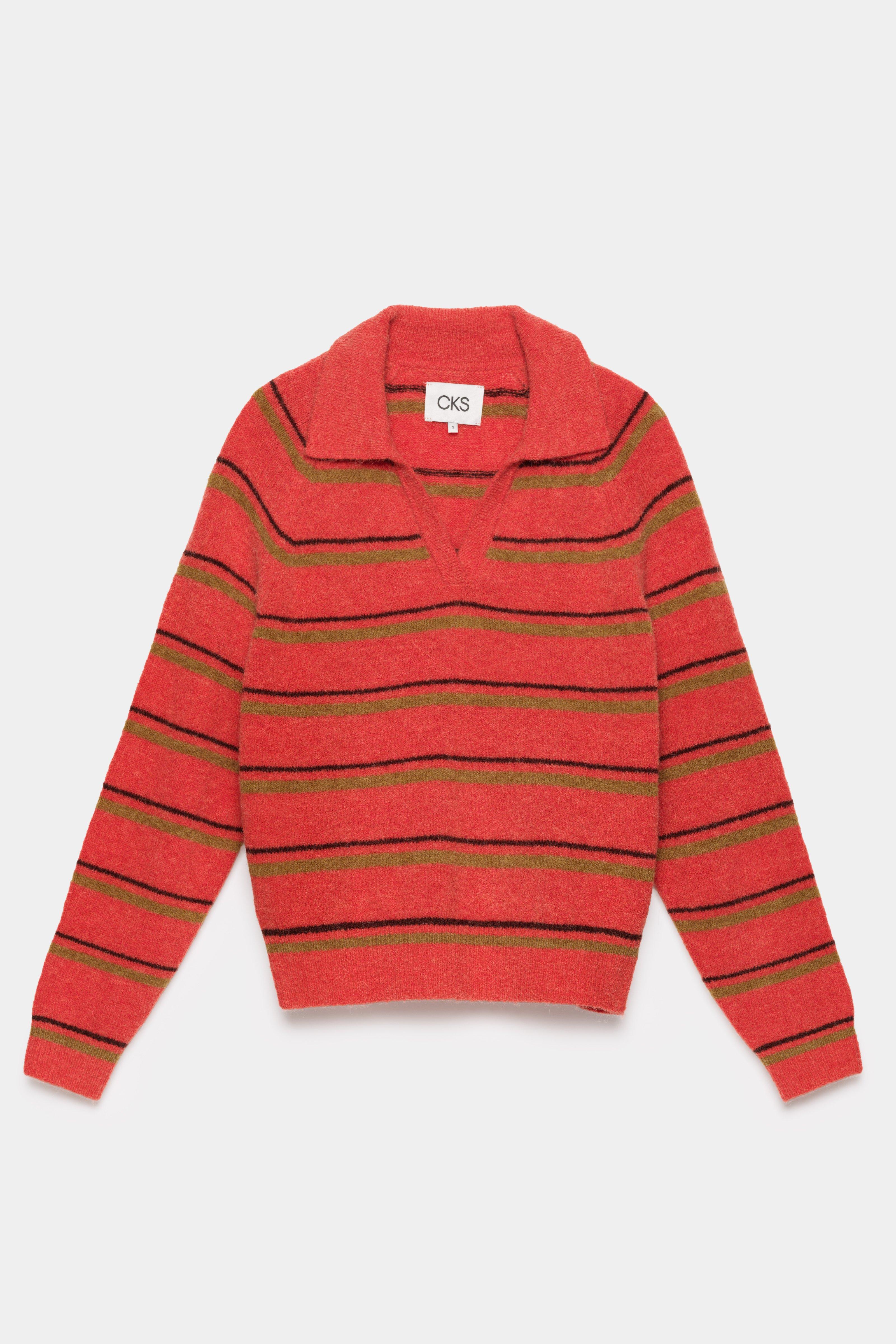 CKS - POLUDE - pullover - rouge vif