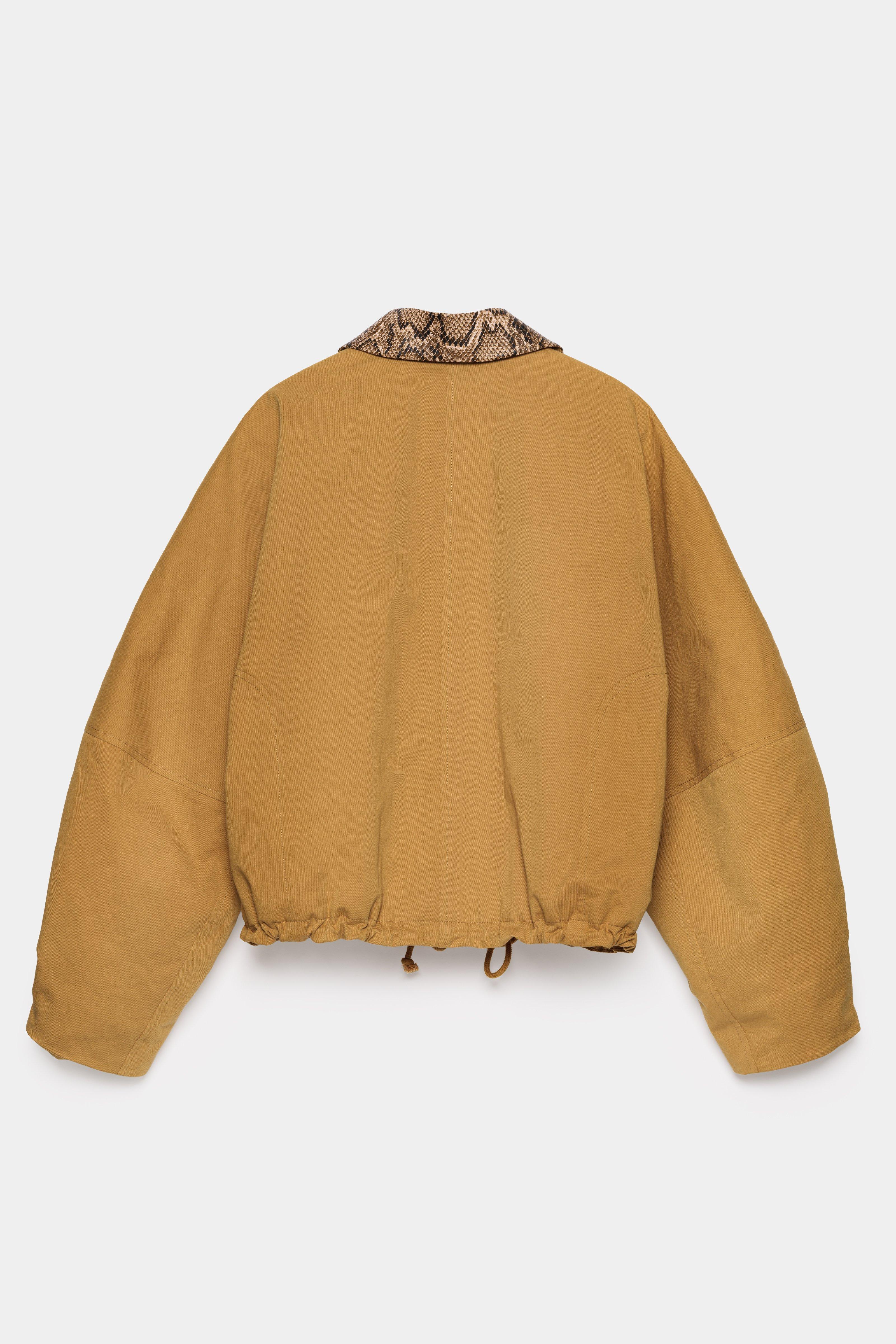 CKS - CHAMPI - veste courte - brun clair