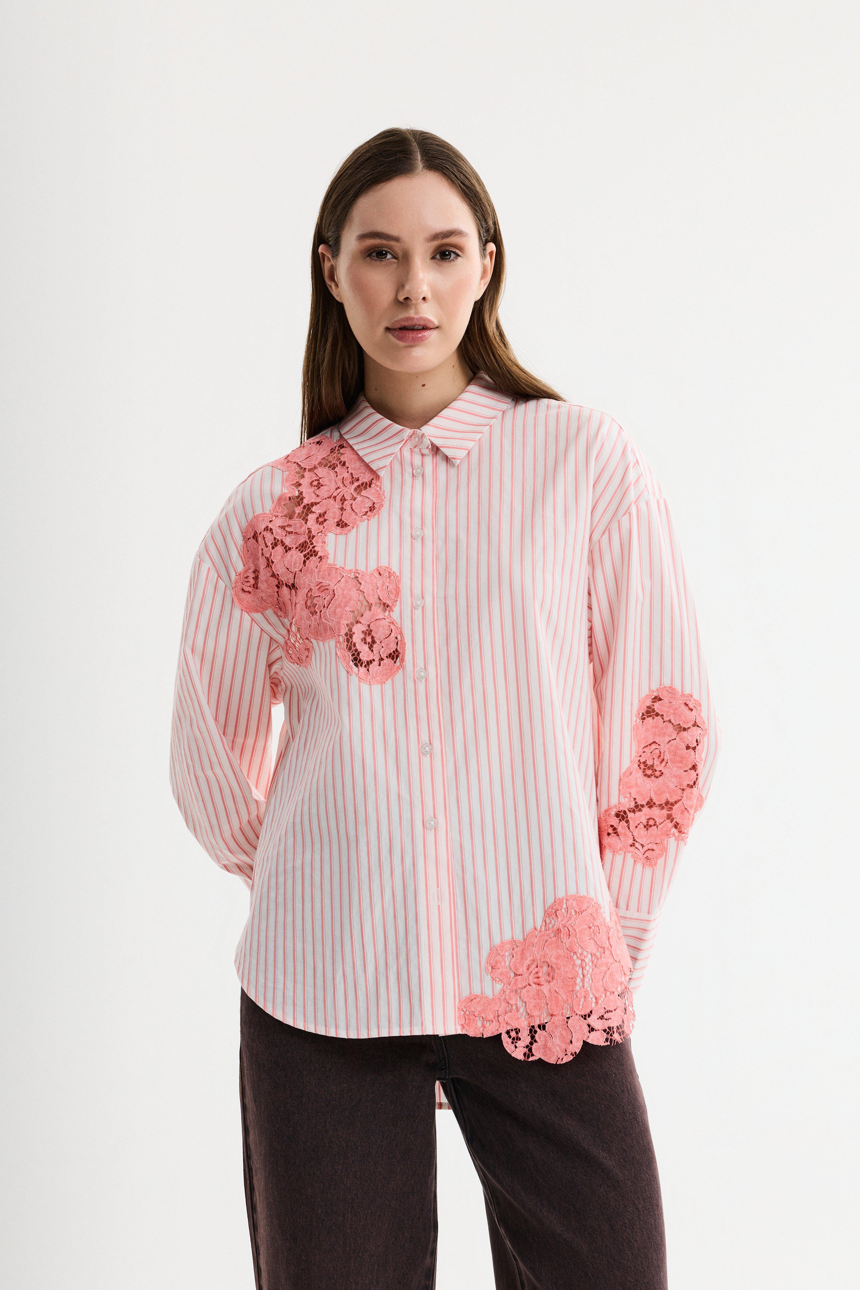 CKS - SUPER - blouse korte mouwen - roze