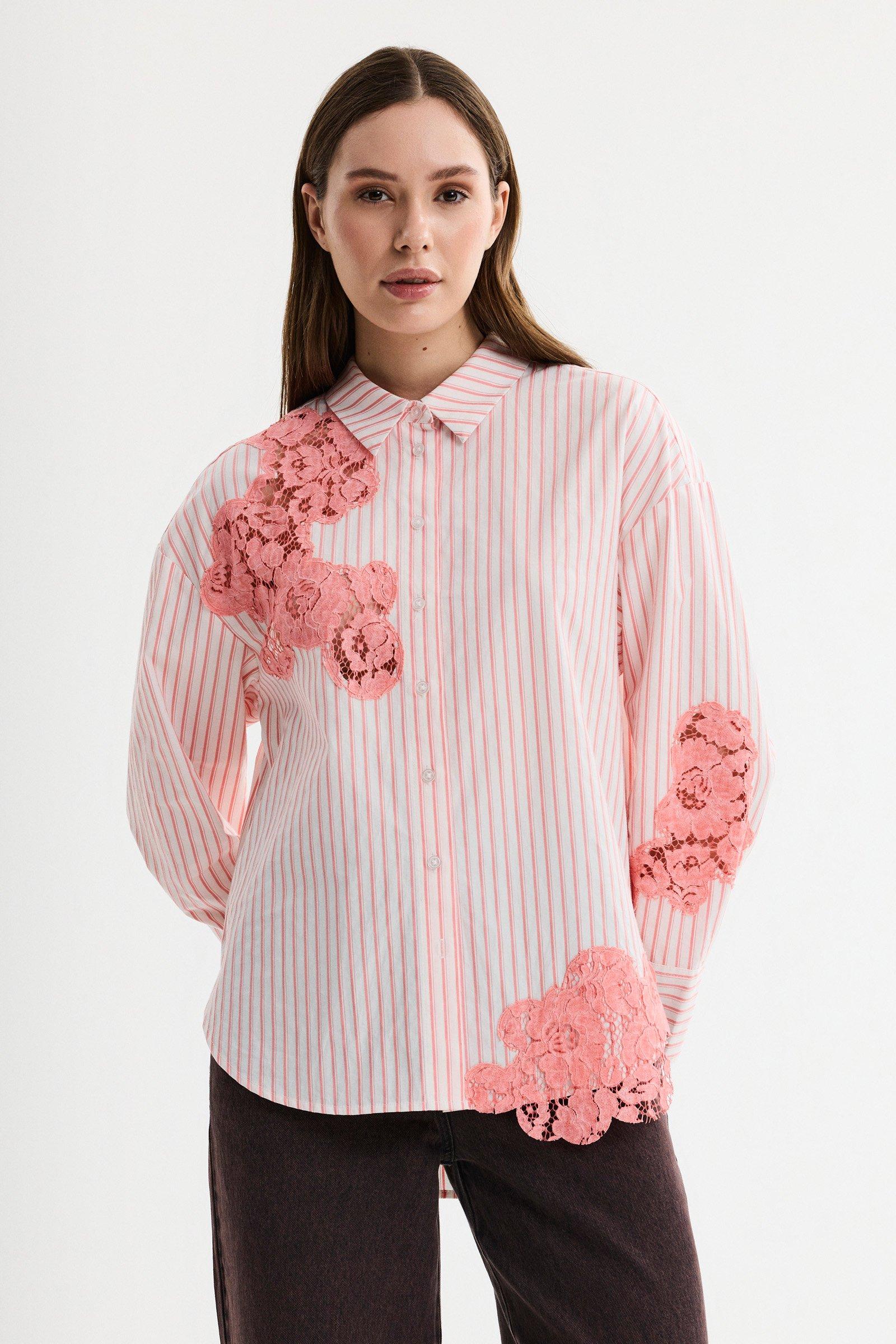 CKS - SUPER - Bluse Lange &Auml;rmel - Rosa