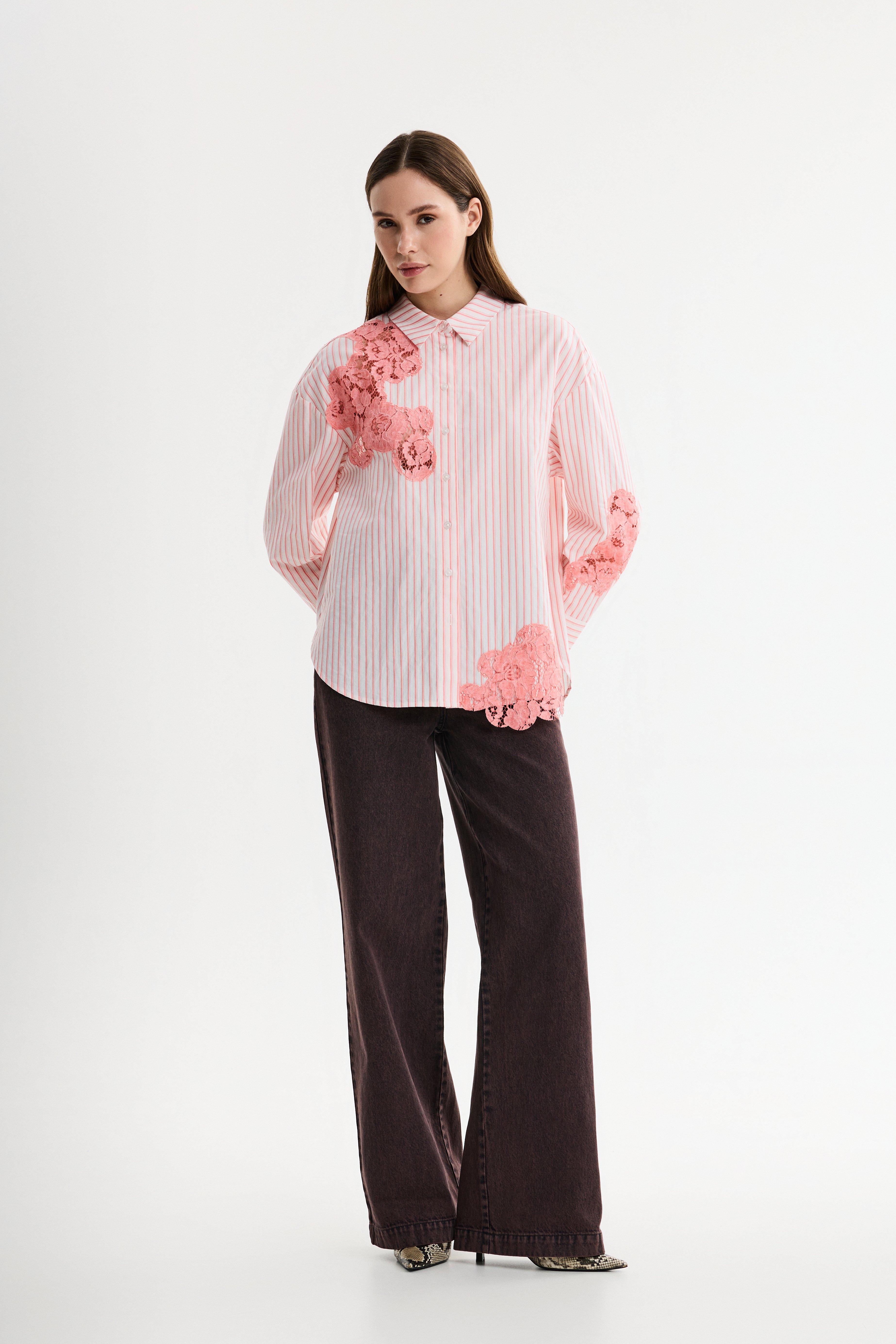 CKS - SUPER - blouse korte mouwen - roze