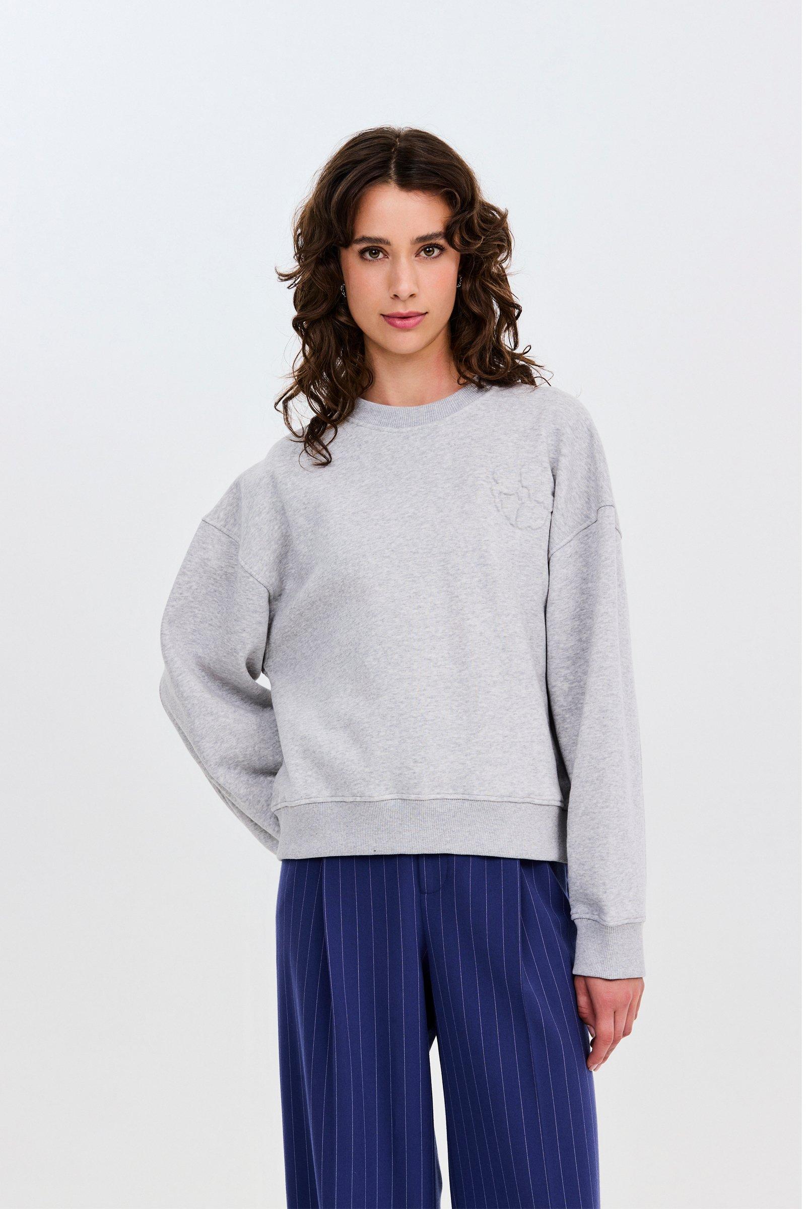 CKS - SWAN - sweatshirt - gris