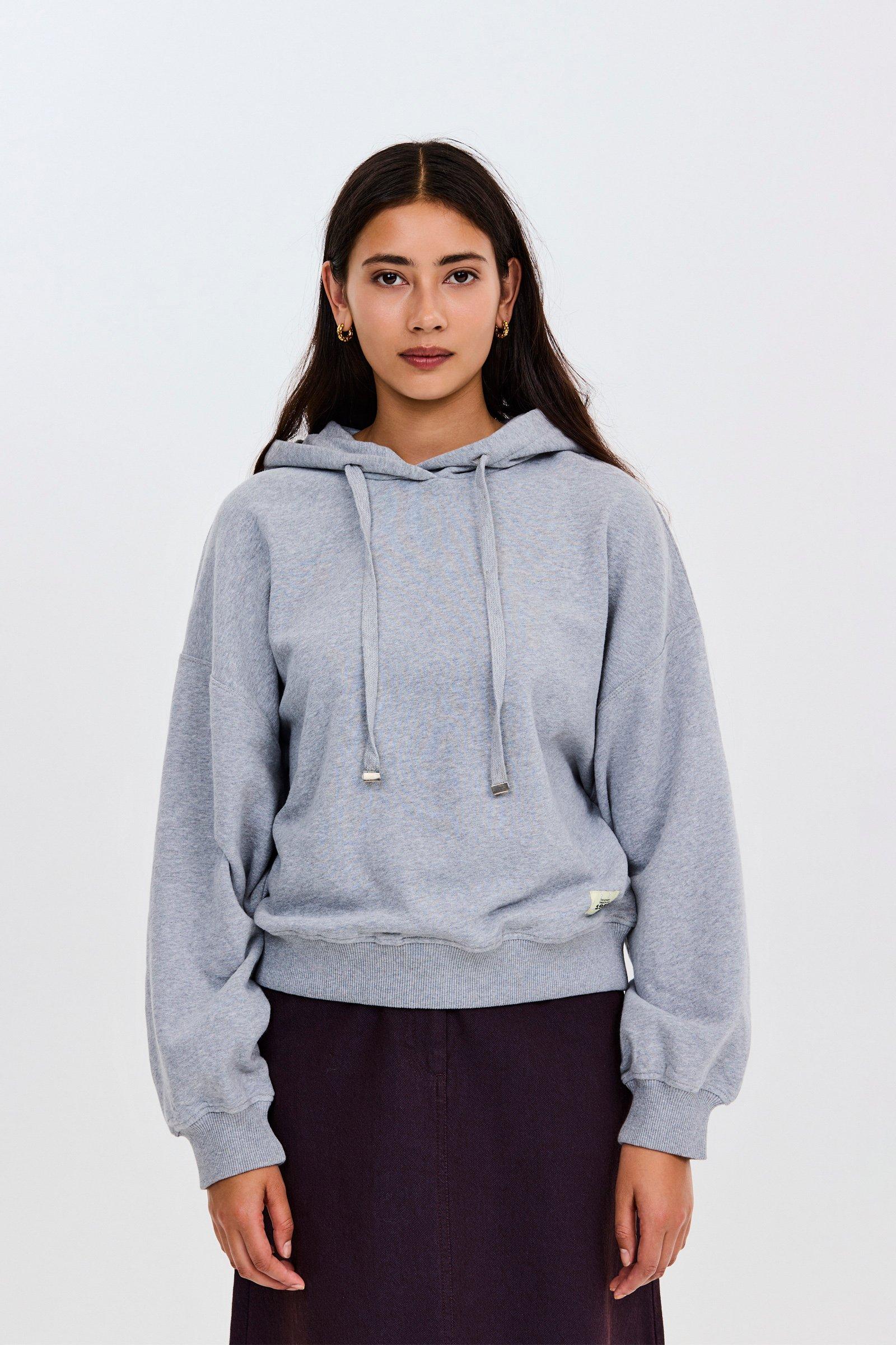 CKS - SWOODA - sweatshirt à capuche - gris clair