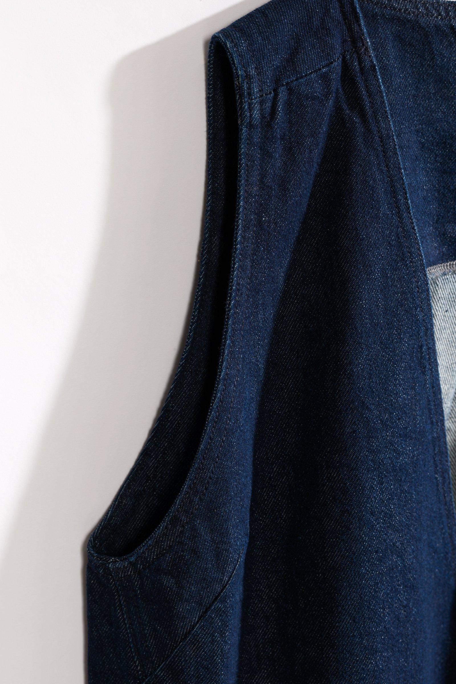 CKS - DOTTIE - korte jurk - donkerblauw