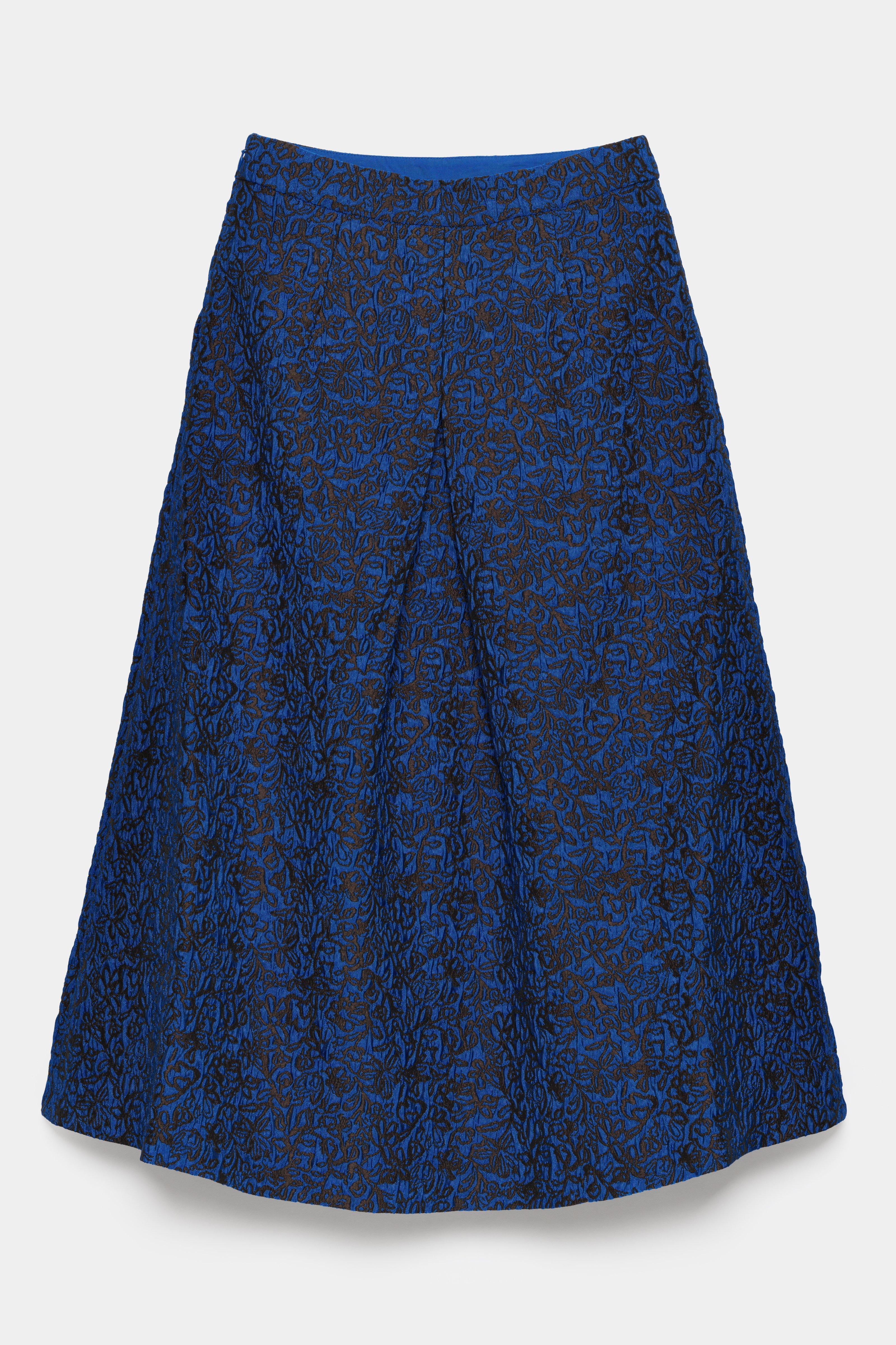 CKS - SKAMILLA - midijupe - bleu vif