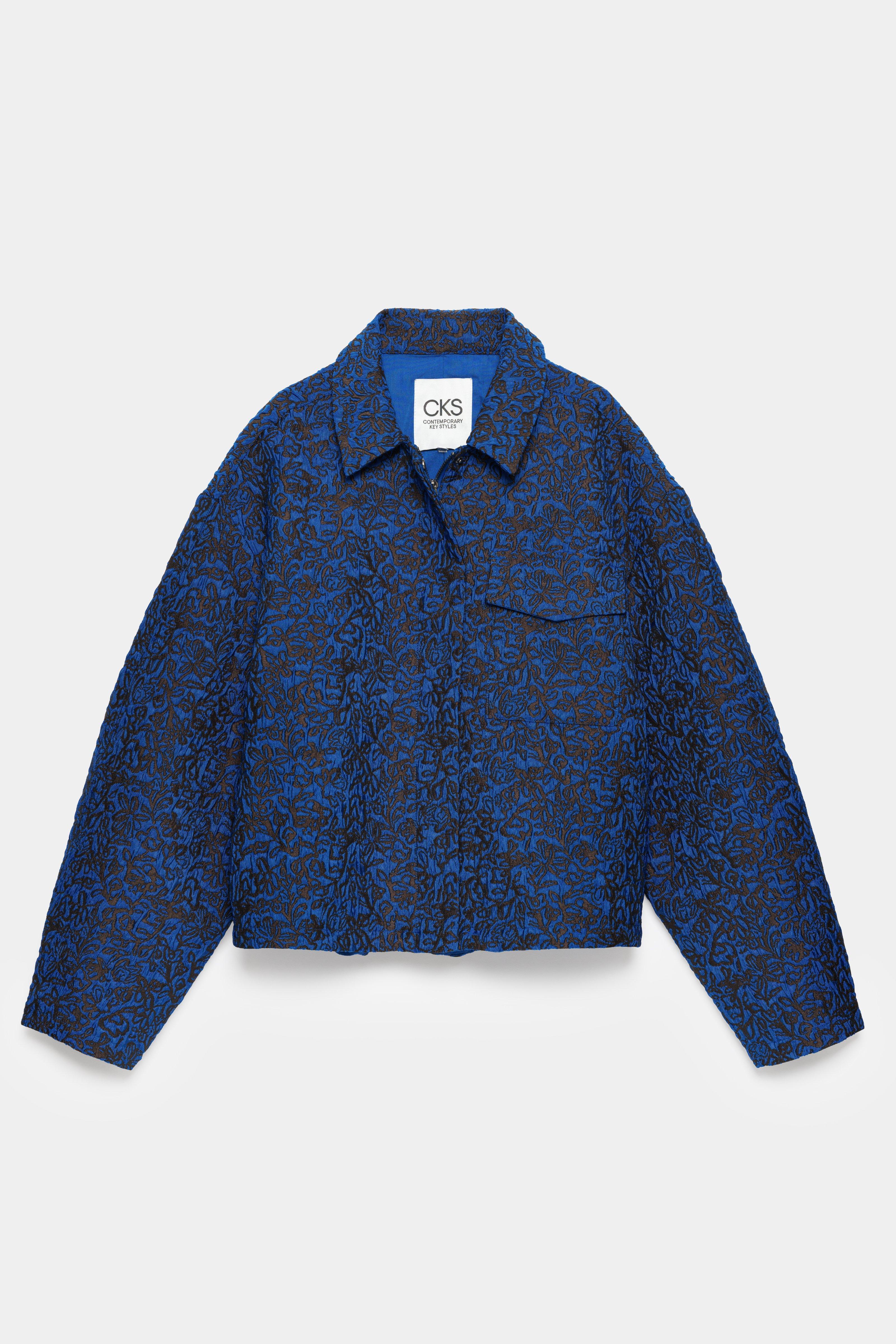 CKS - COSAM - Jacke Fantasy Kurz - Hellblau