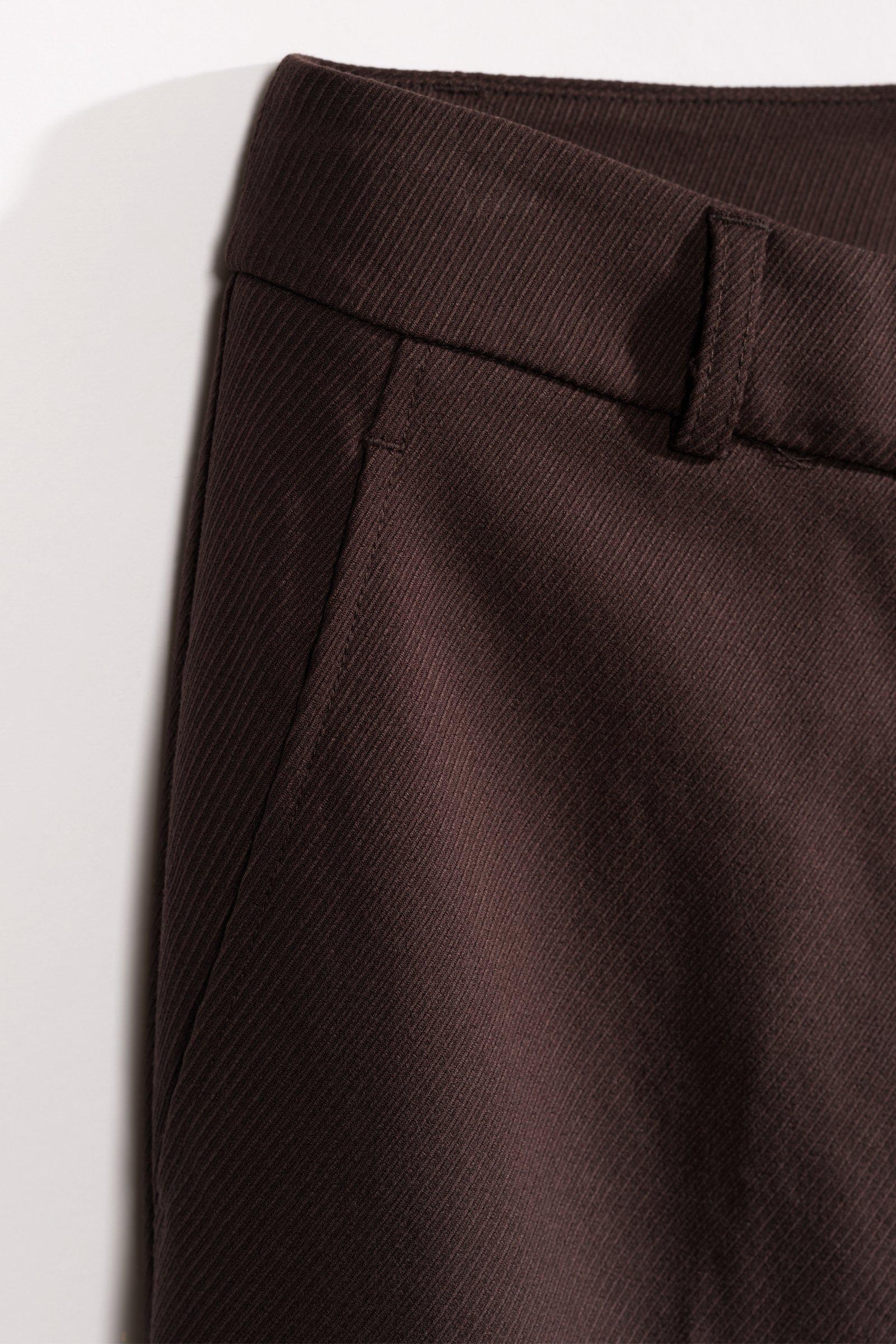 CKS - TONKSA - lange broek - donkerbruin