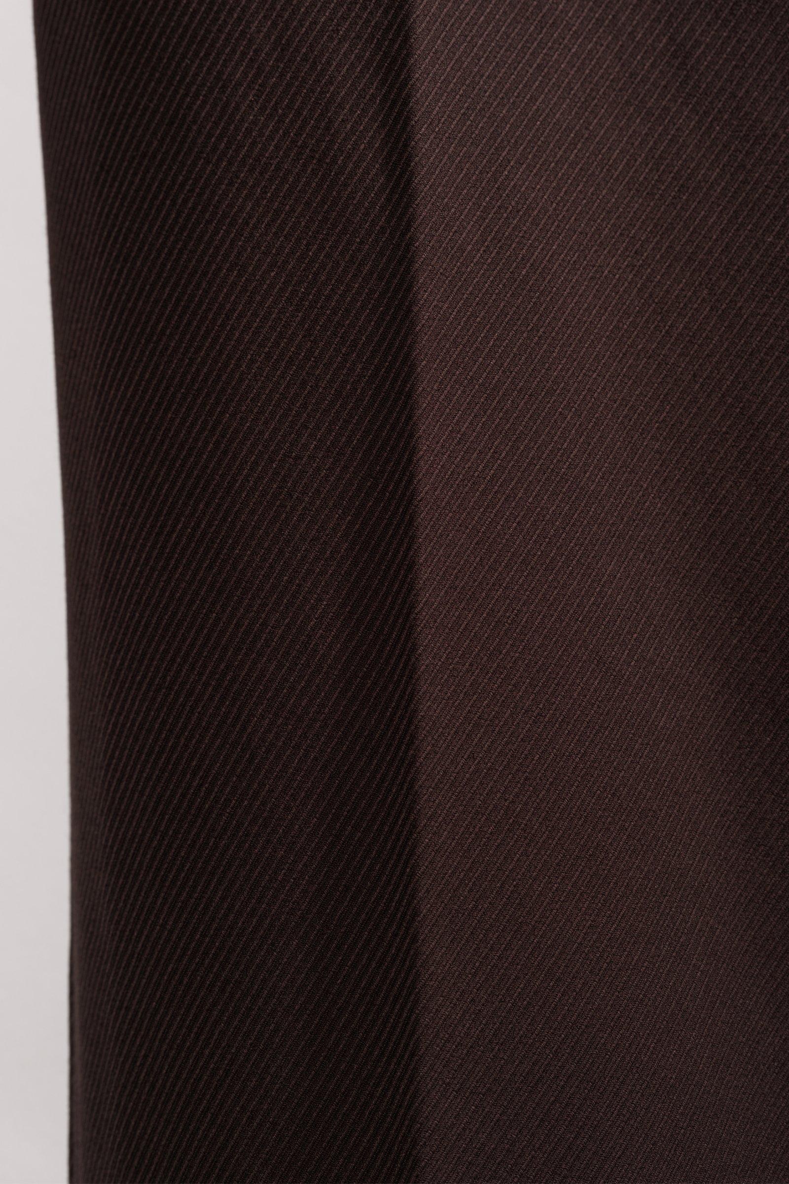 CKS - TONKSA - lange broek - donkerbruin