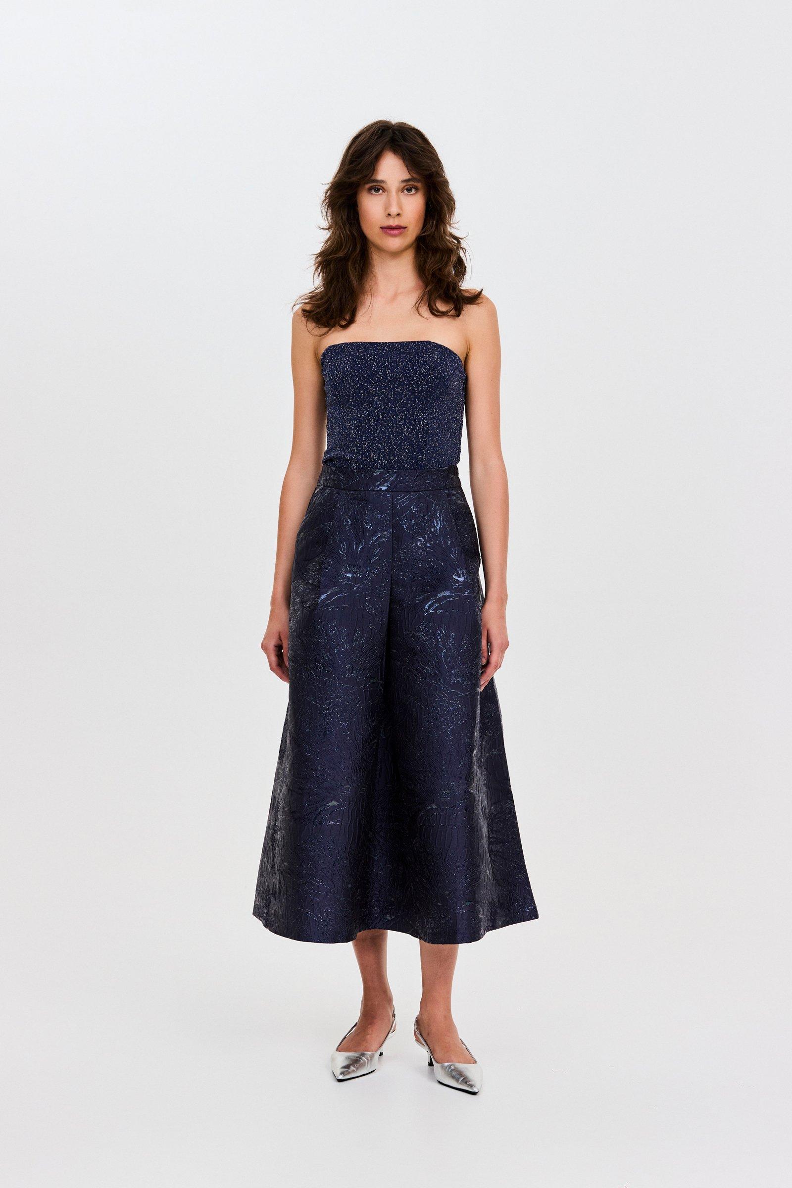 CKS - SKAMILLA - midirok - donkerblauw