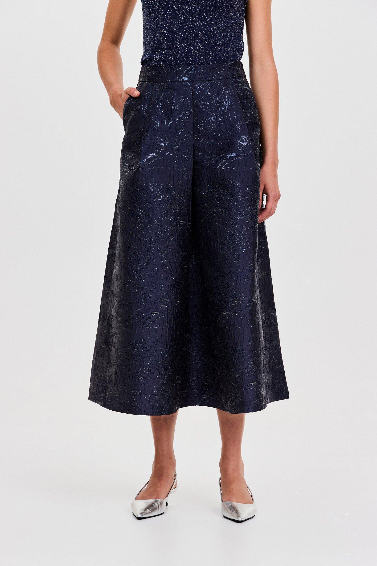 CKS - SKAMILLA - midirok - donkerblauw