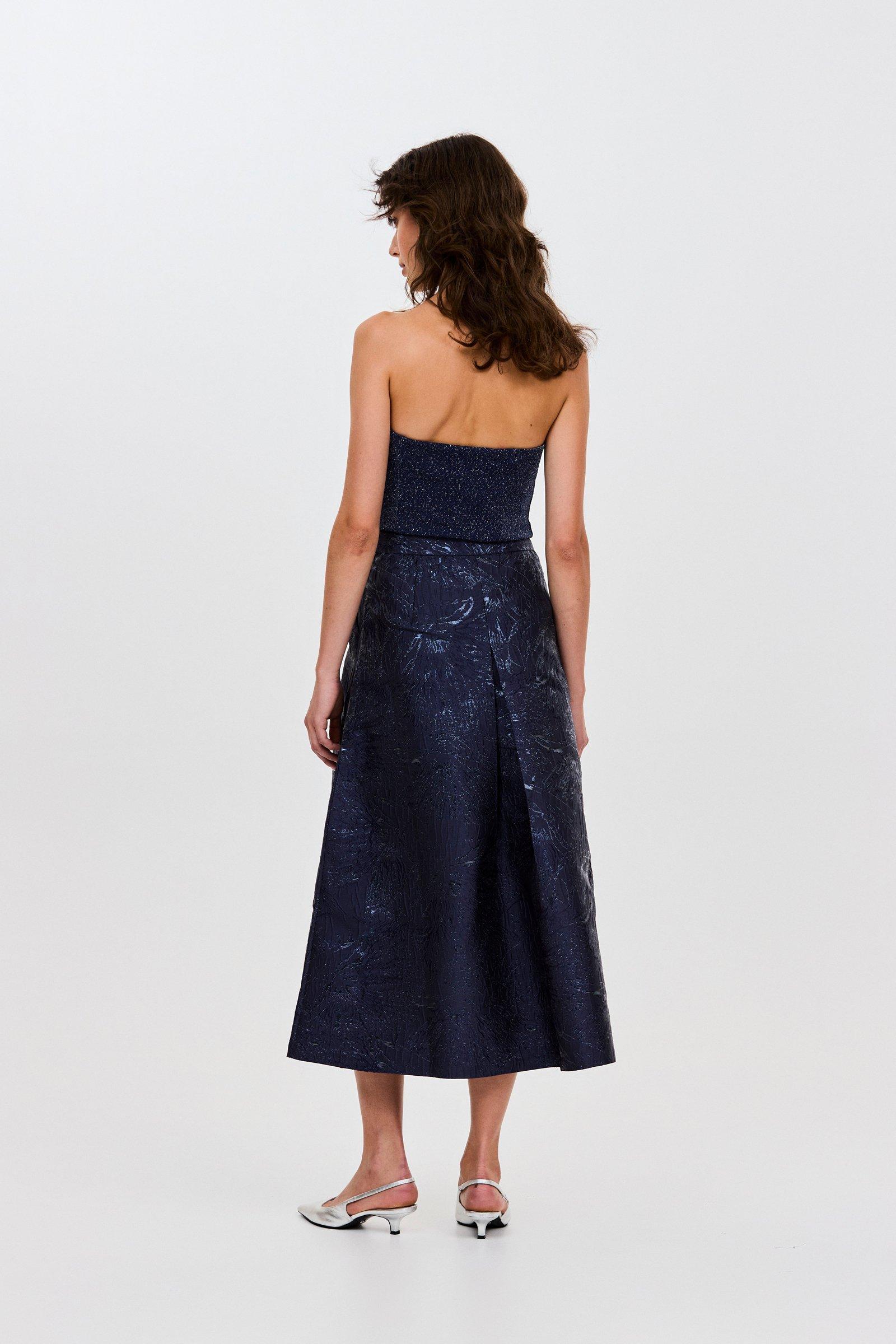 CKS - SKAMILLA - midirok - donkerblauw