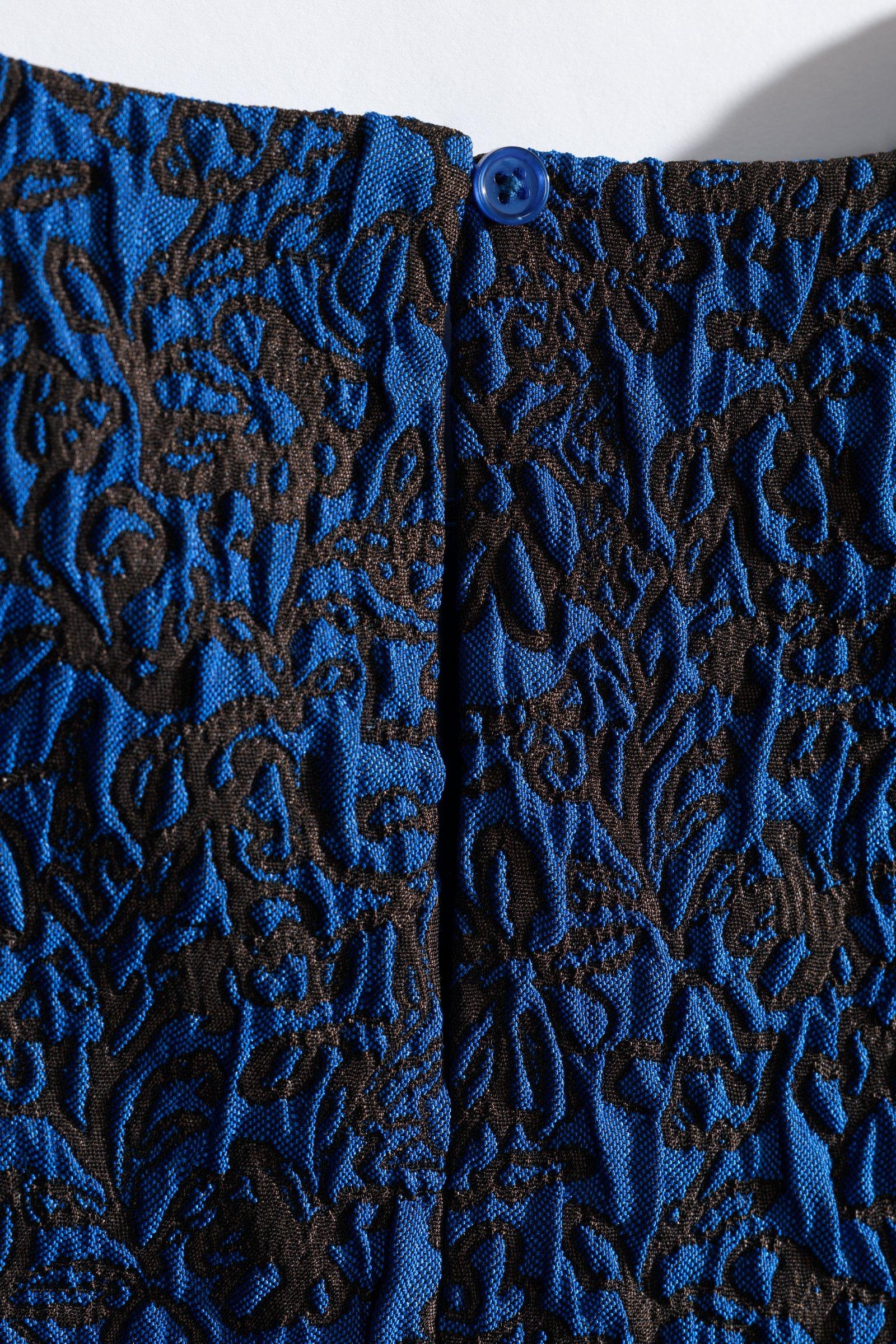 CKS - TIRIAN - blouse short sleeves - vivid blue