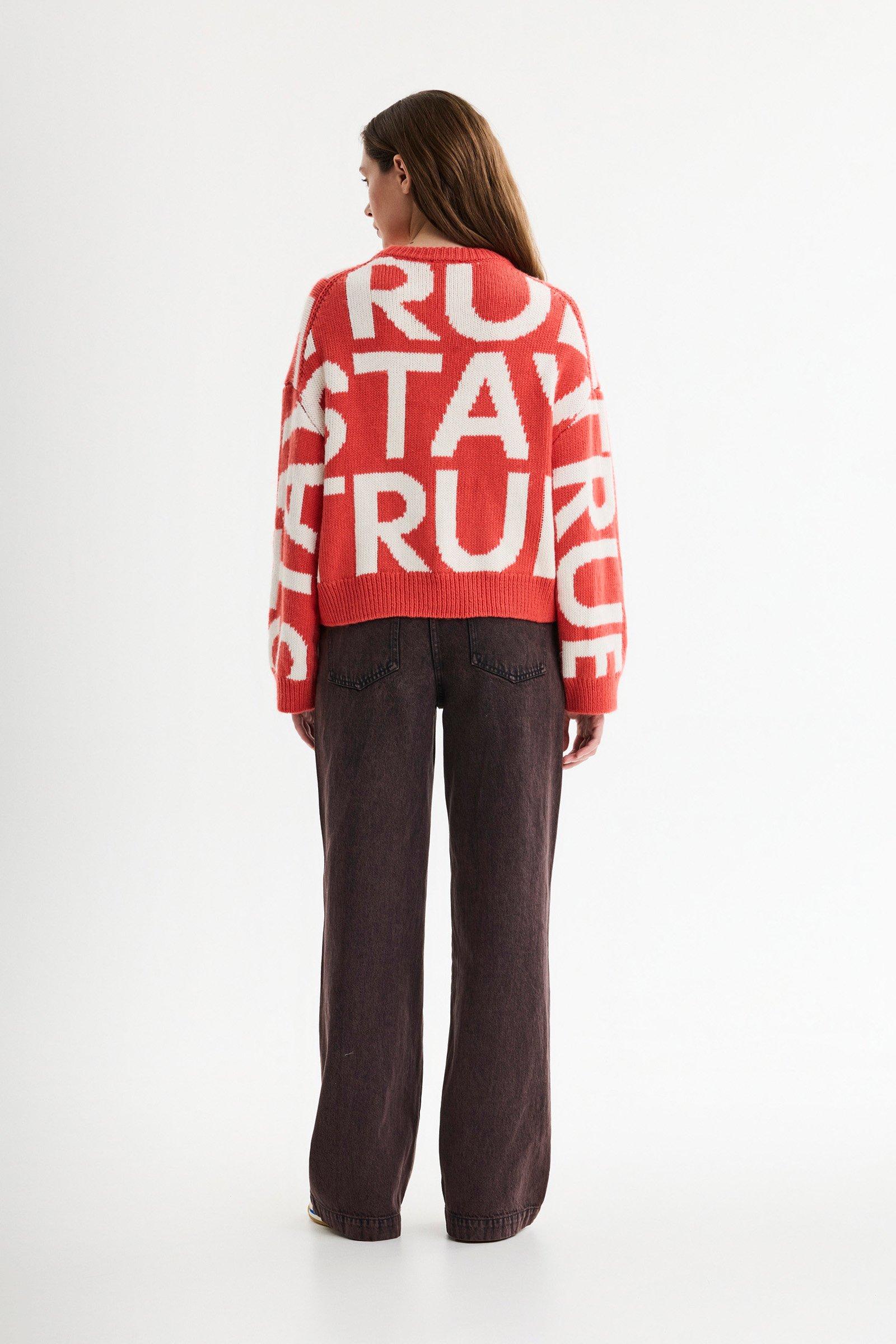 CKS - PROTEST - trui - felrood