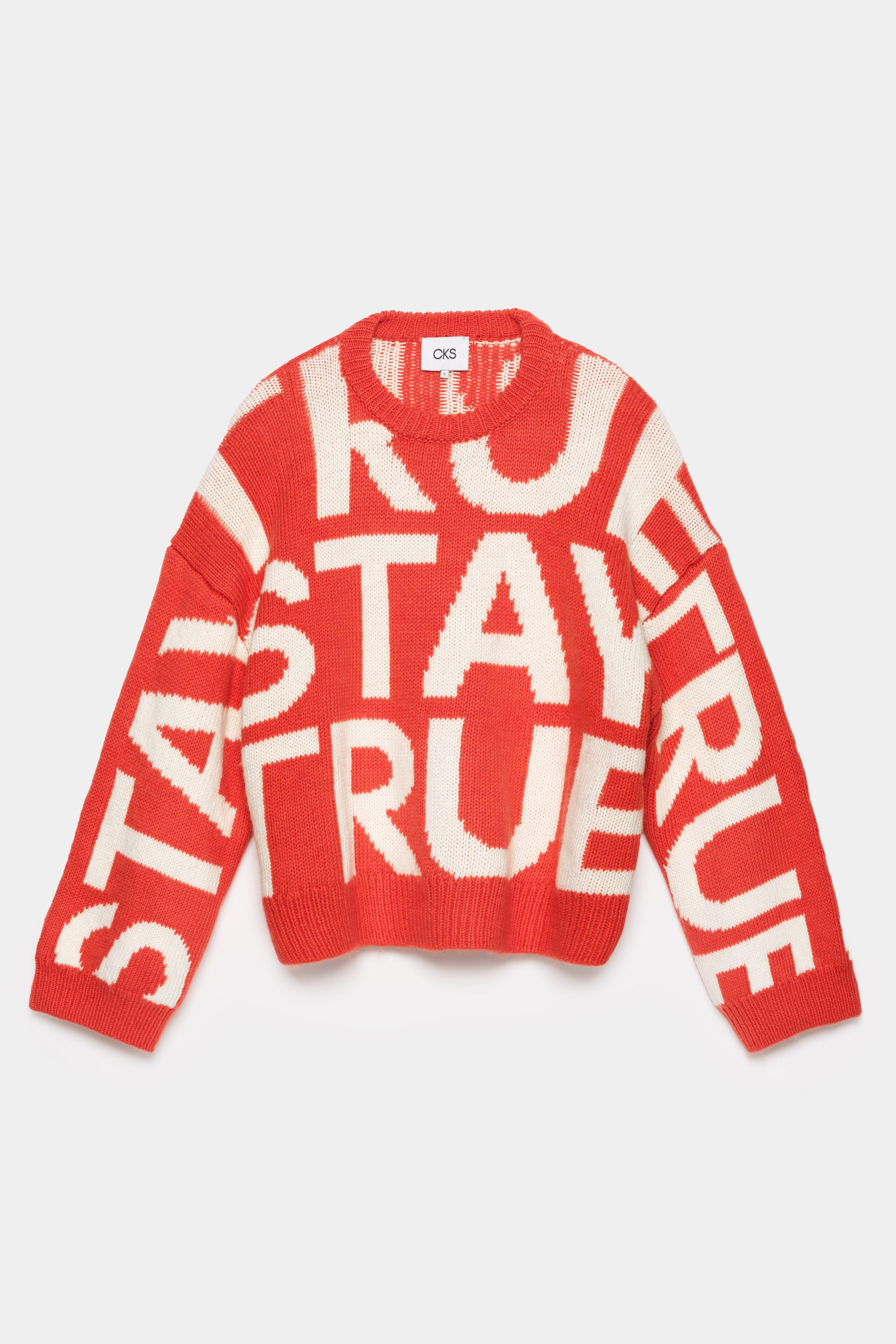 CKS - PROTEST - trui - felrood