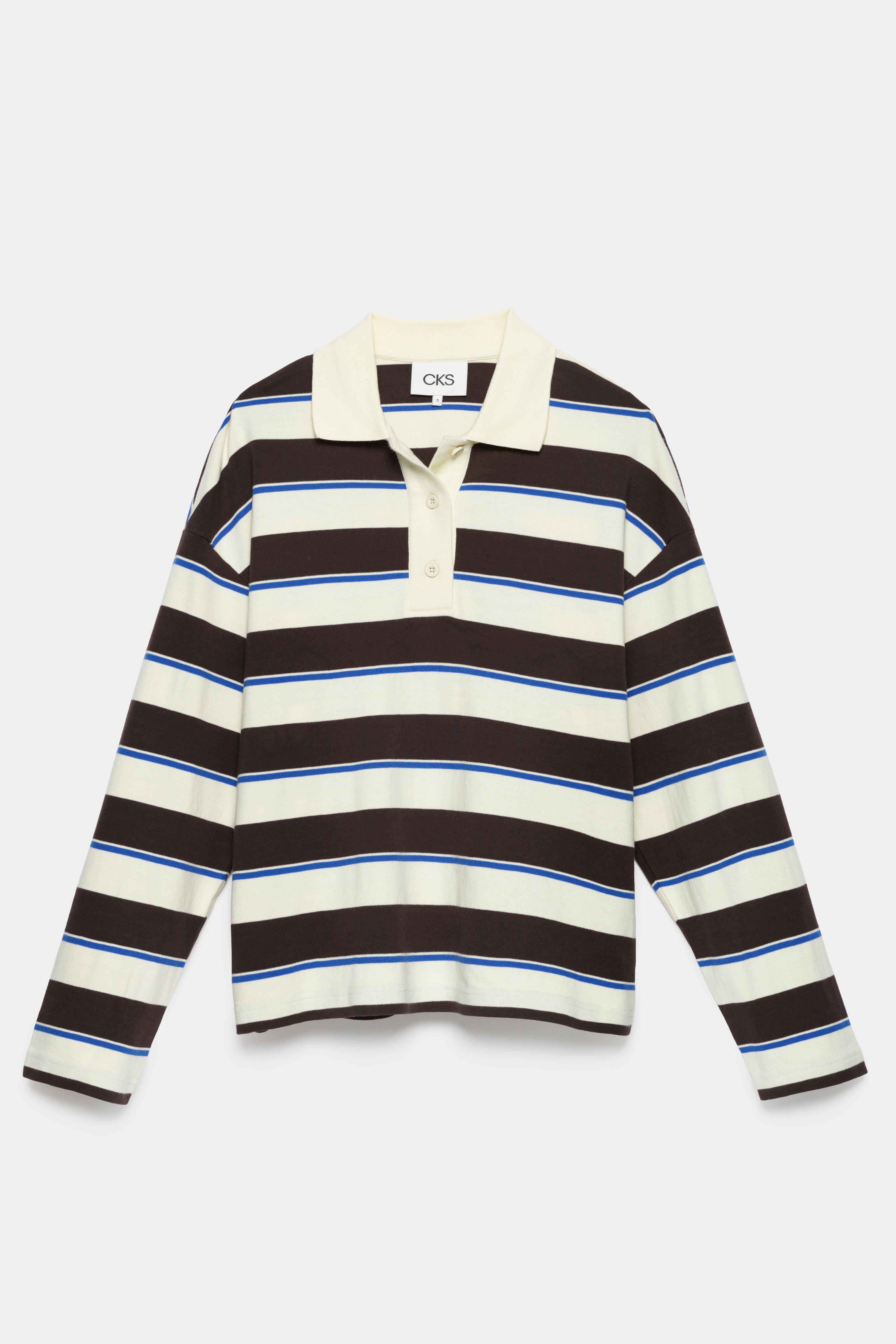 CKS - SWEEP - polo - donkerbruin