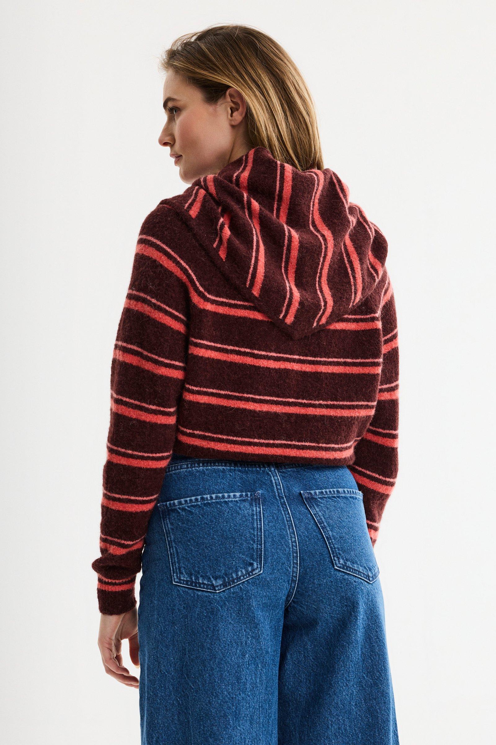 CKS - GRANDANA - &eacute;charpe d'hiver - brun fonc&eacute;