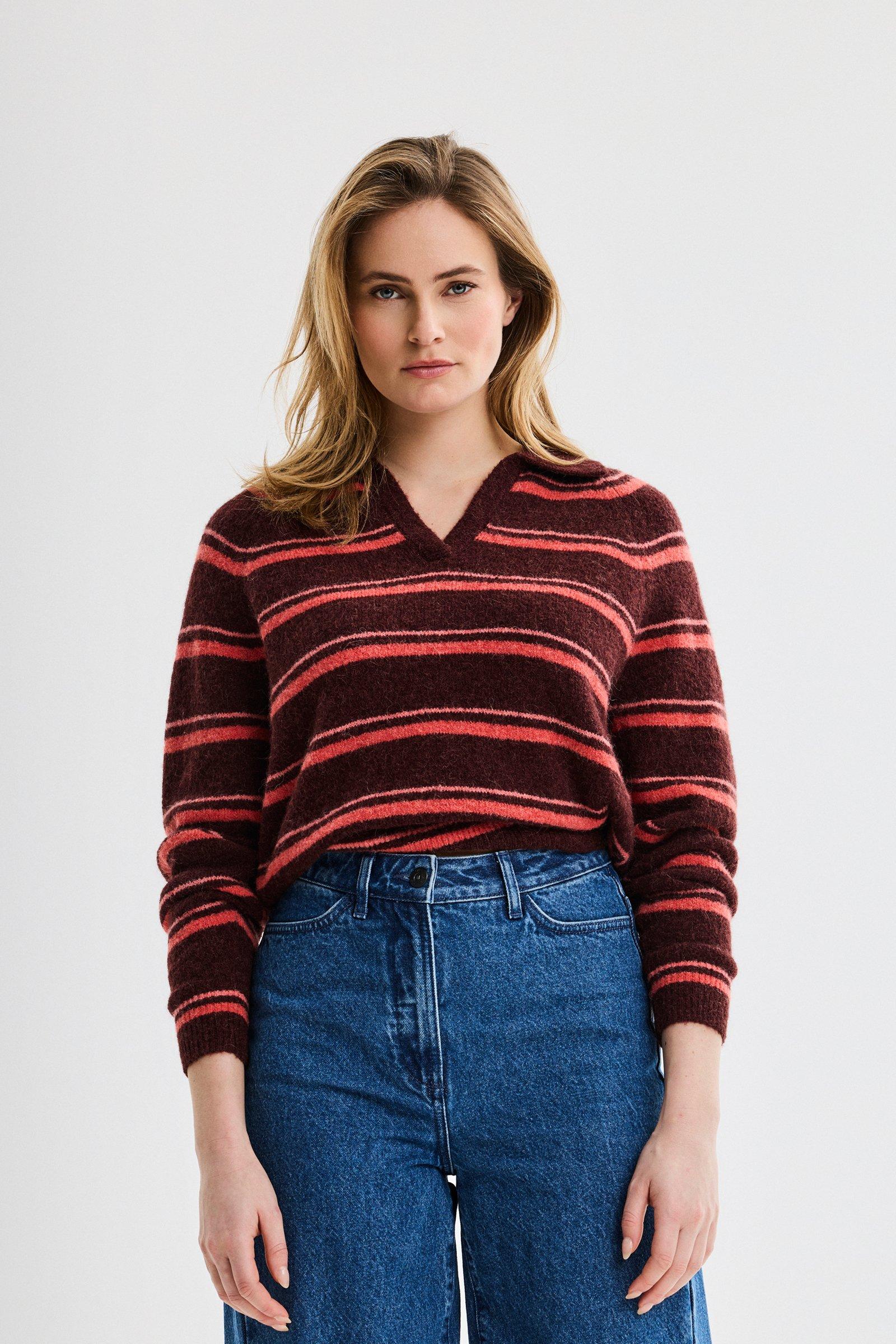 CKS - POLUDE - pullover - brun fonc&eacute;