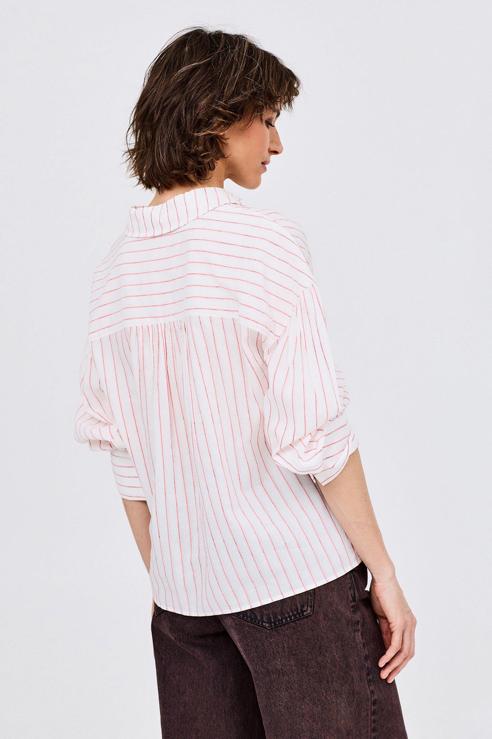 CKS - SALUT - Bluse Lange &Auml;rmel - Wei&szlig;