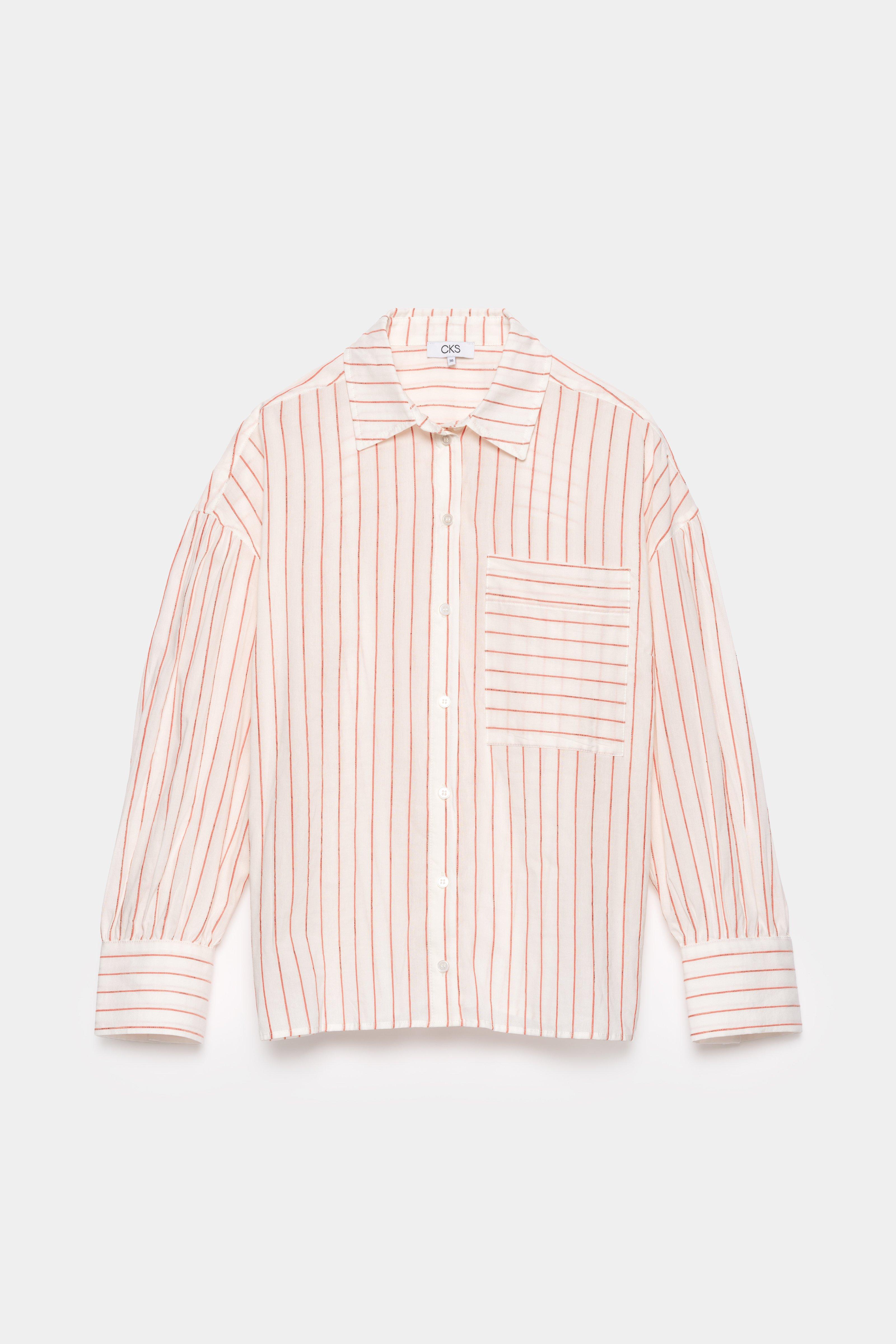 CKS - SALUT - Bluse Lange &Auml;rmel - Wei&szlig;