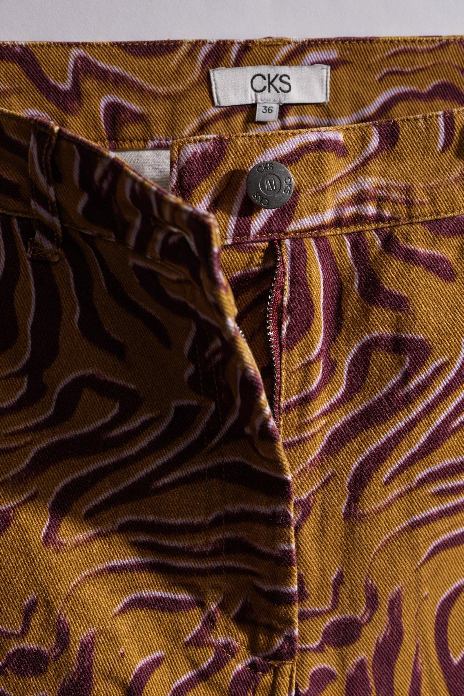 CKS - TONYS - lange broek - donkerbruin
