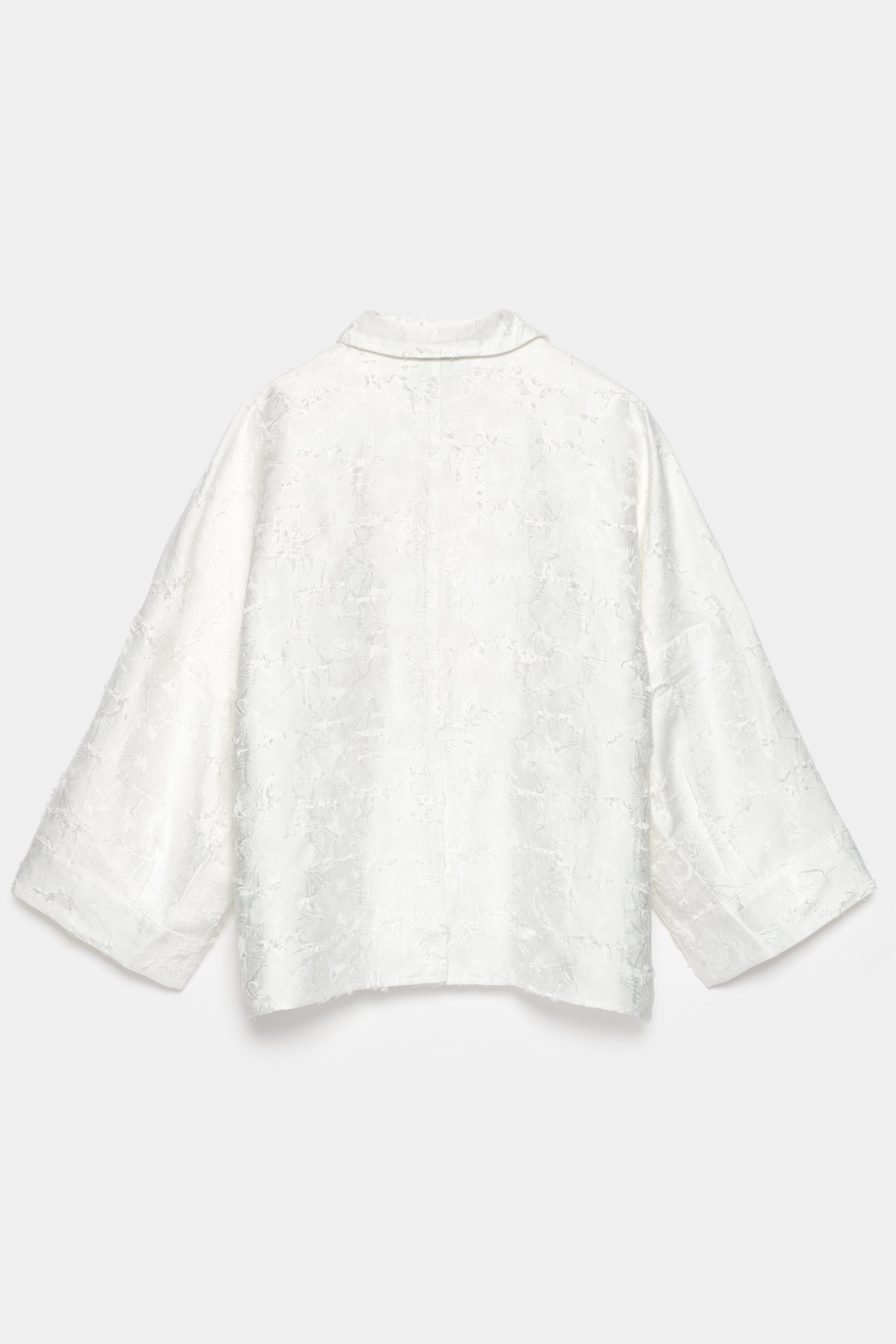 CKS - SELALONG - blouse short sleeves - white light