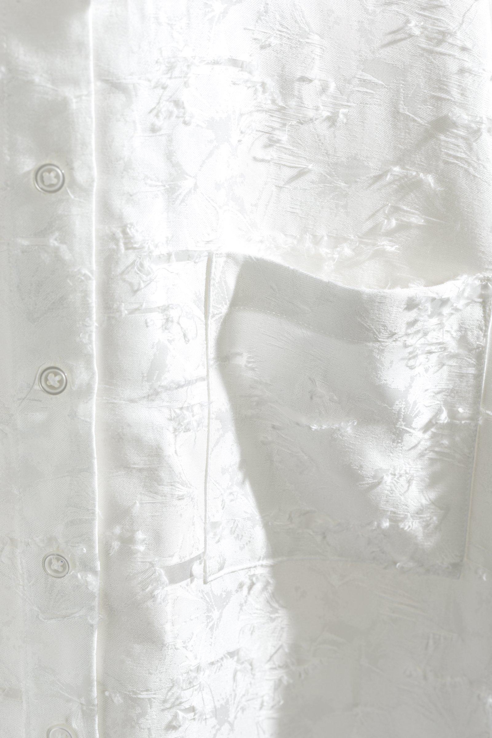 CKS - SELALONG - blouse short sleeves - white light