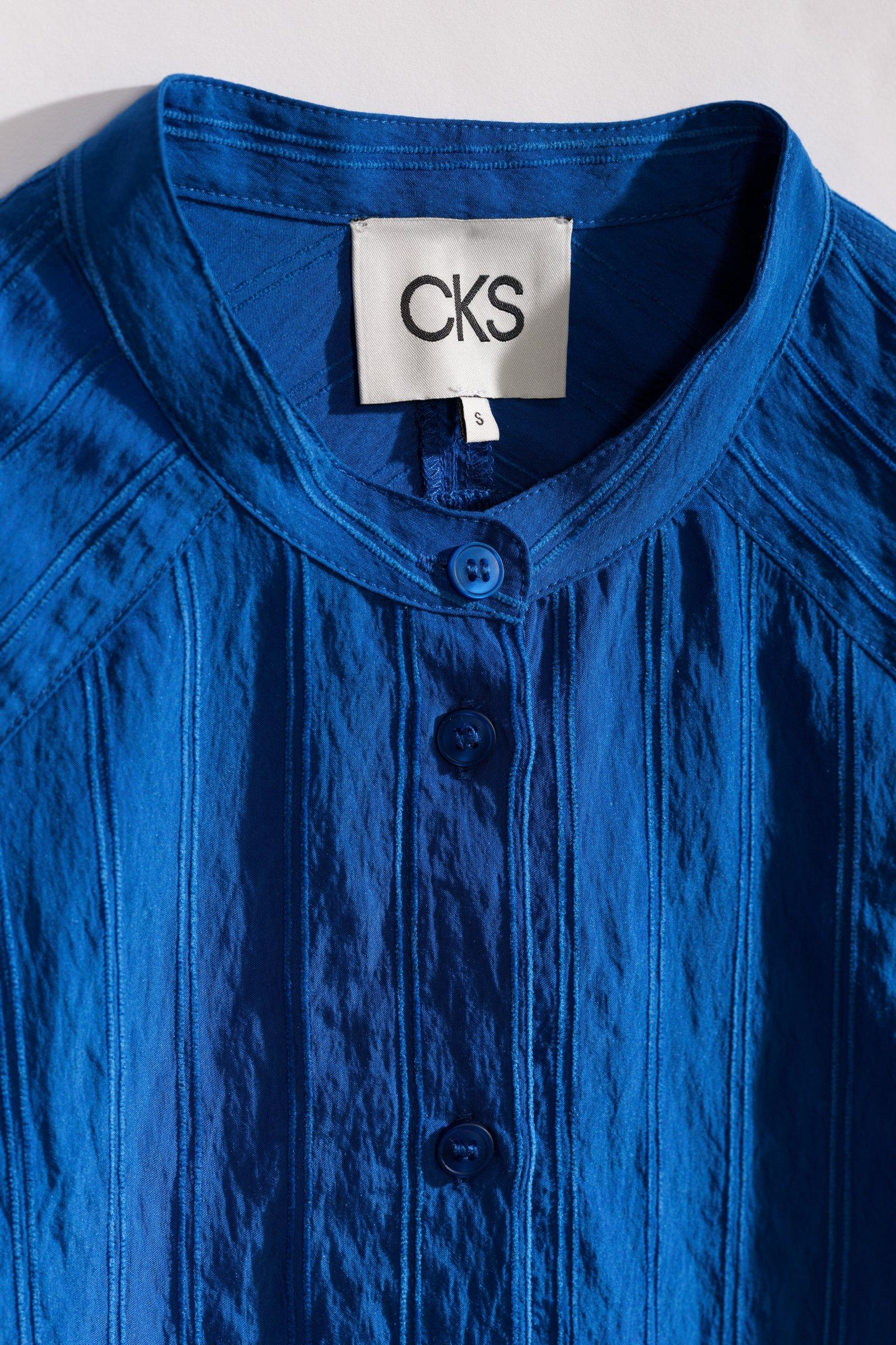 CKS - SOLEY - Bluse Kurze Ärmel - Dunkelblau