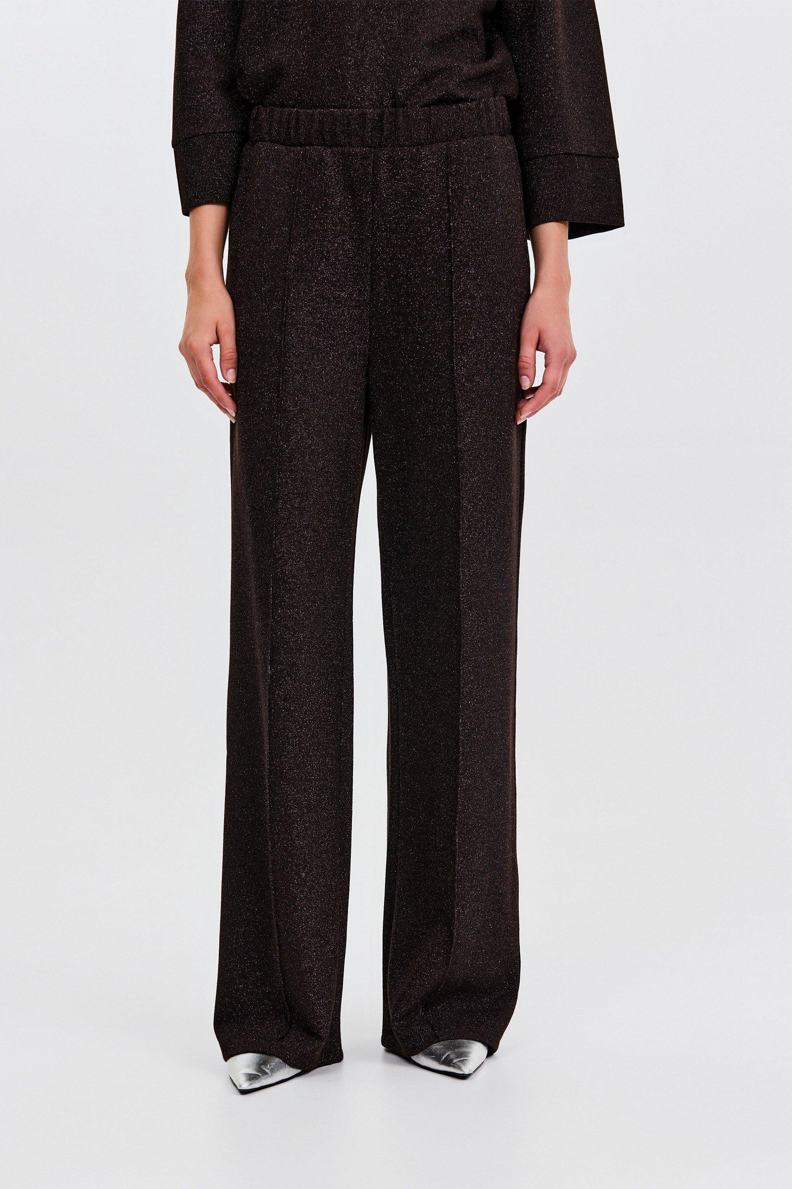 CKS - THEOWIDELONG - Lange Hose - Dunkelbraun