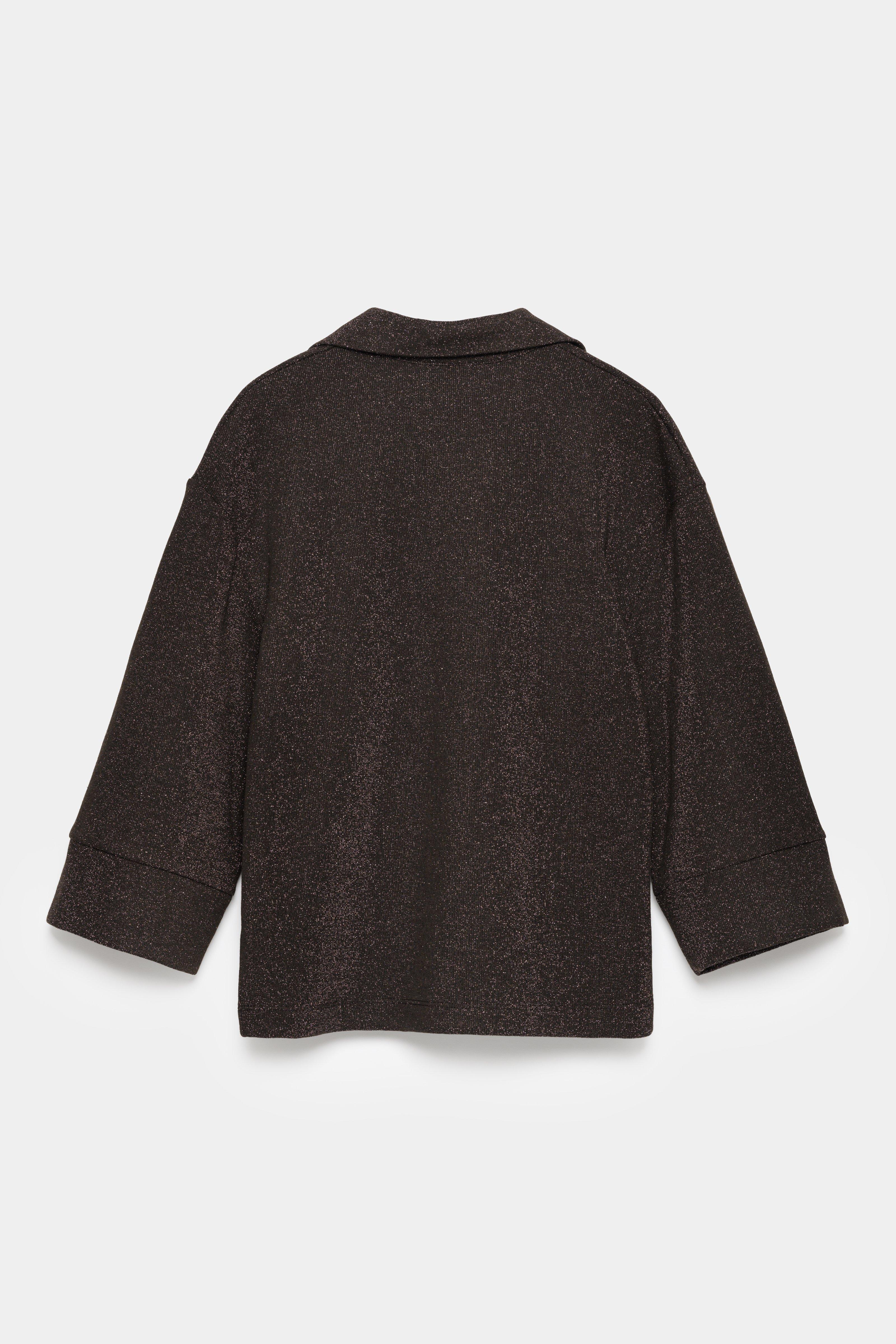 CKS - SWOLA - blouse long sleeves - dark brown