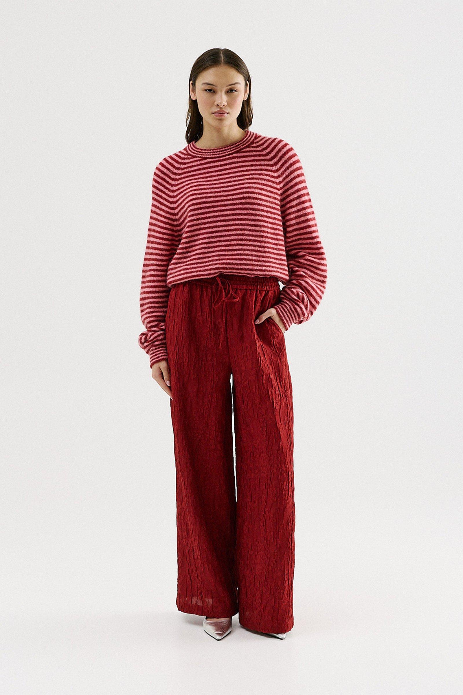 CKS - TOBYWIDE - long trouser - red