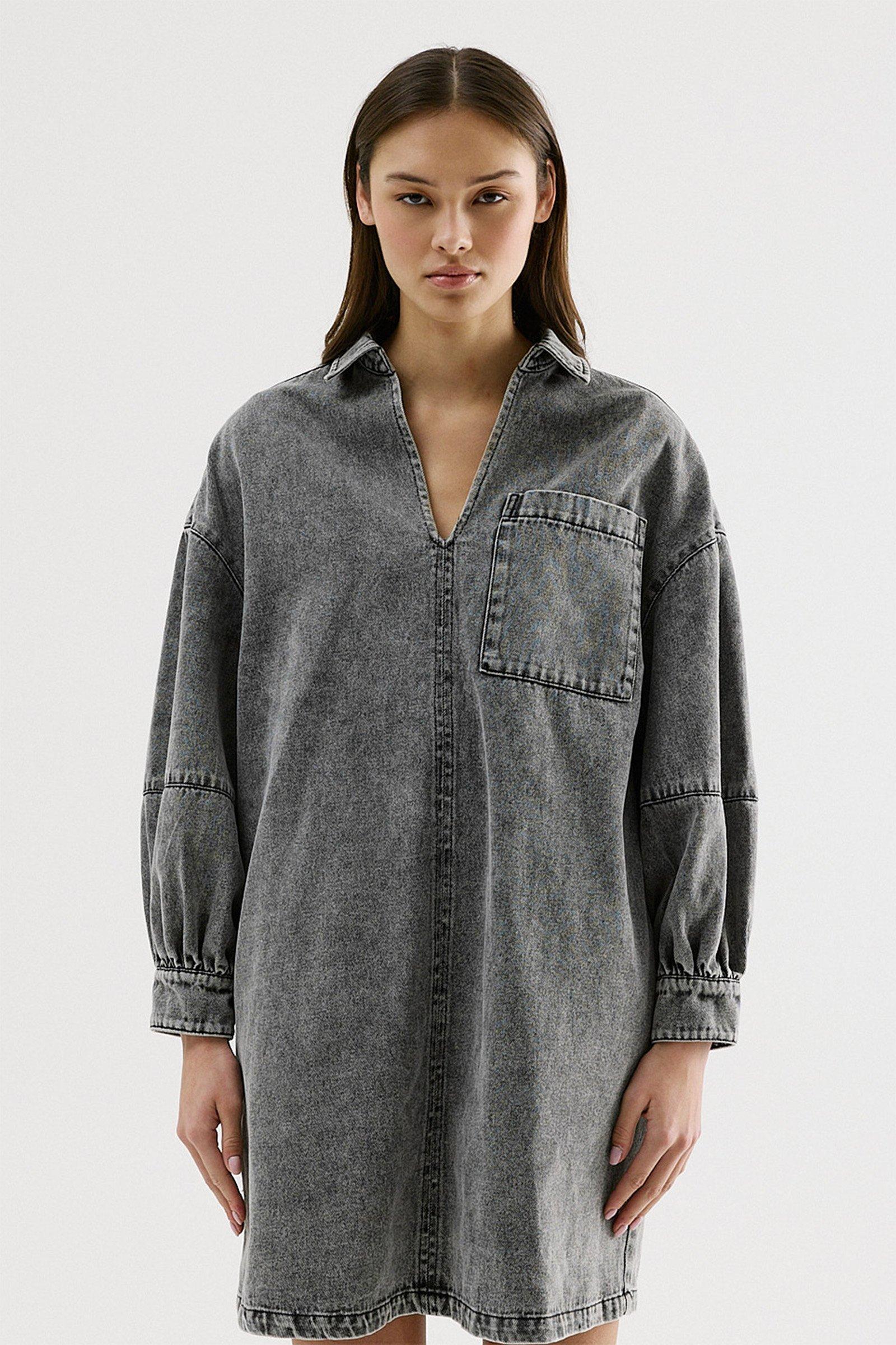 CKS - DOW - short dress - dark grey