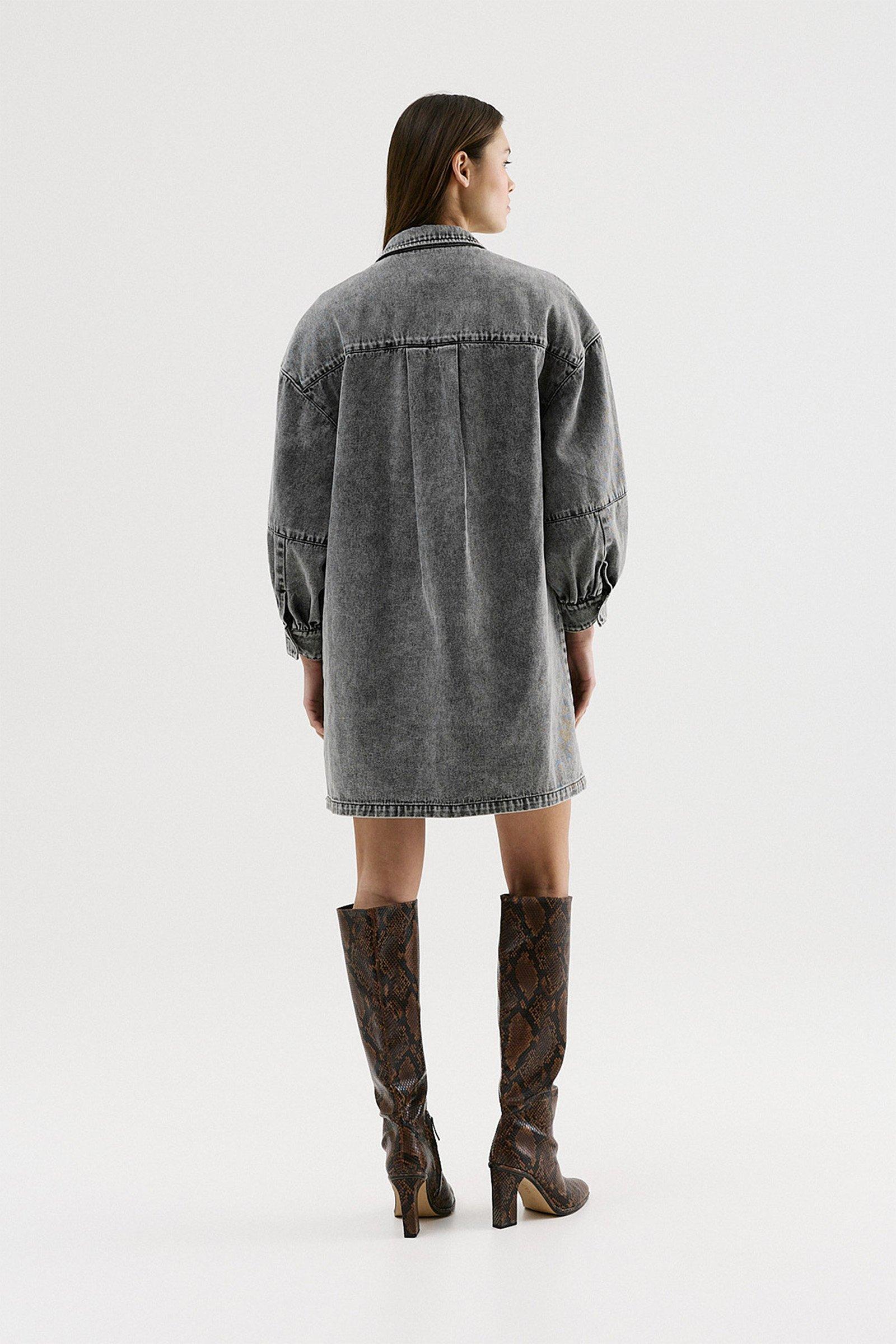 CKS - DOW - short dress - dark grey