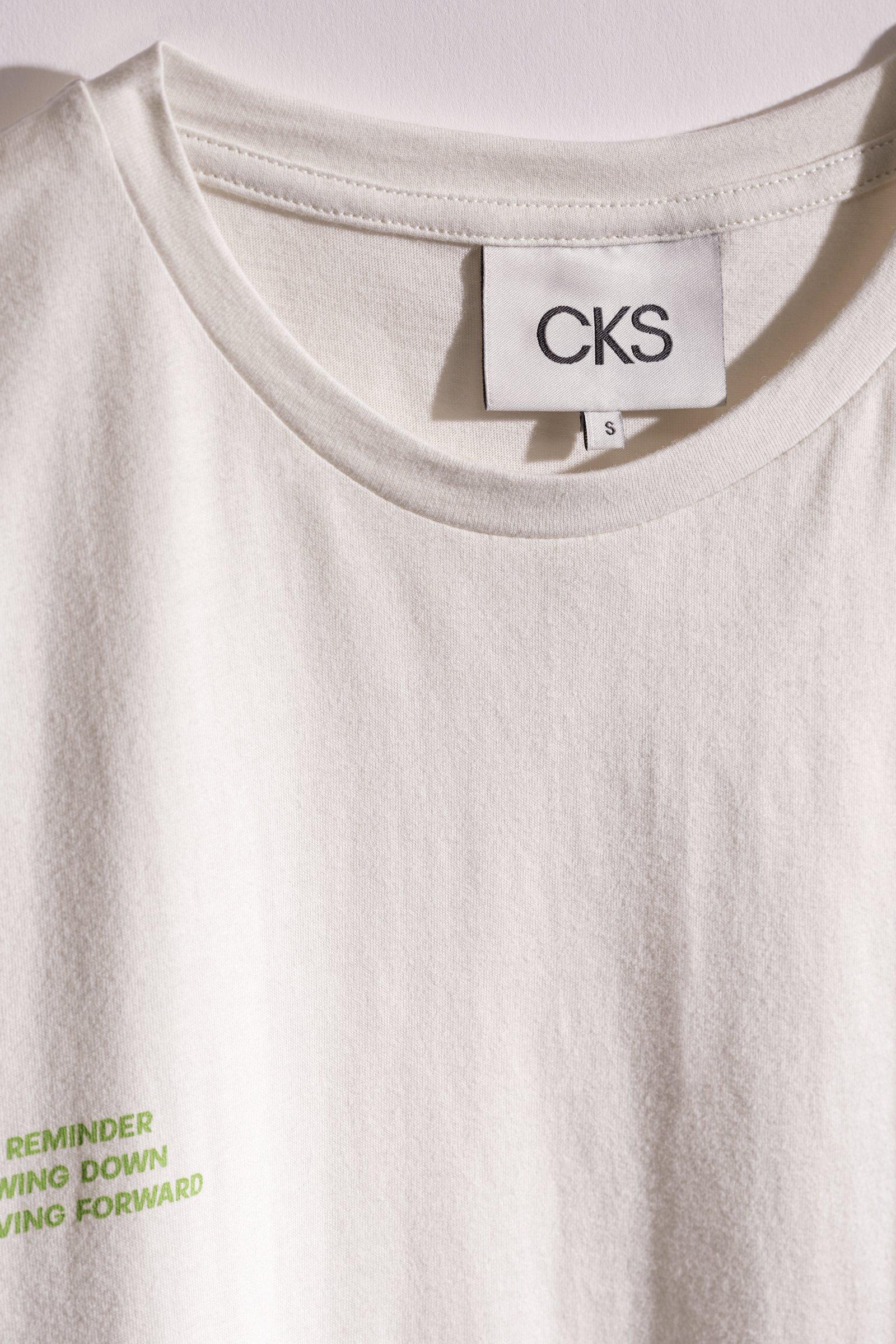 CKS - SARIA - t-shirt korte mouwen - white light