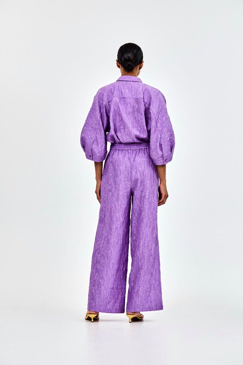 CKS - TOBYWIDE - long trouser - lila