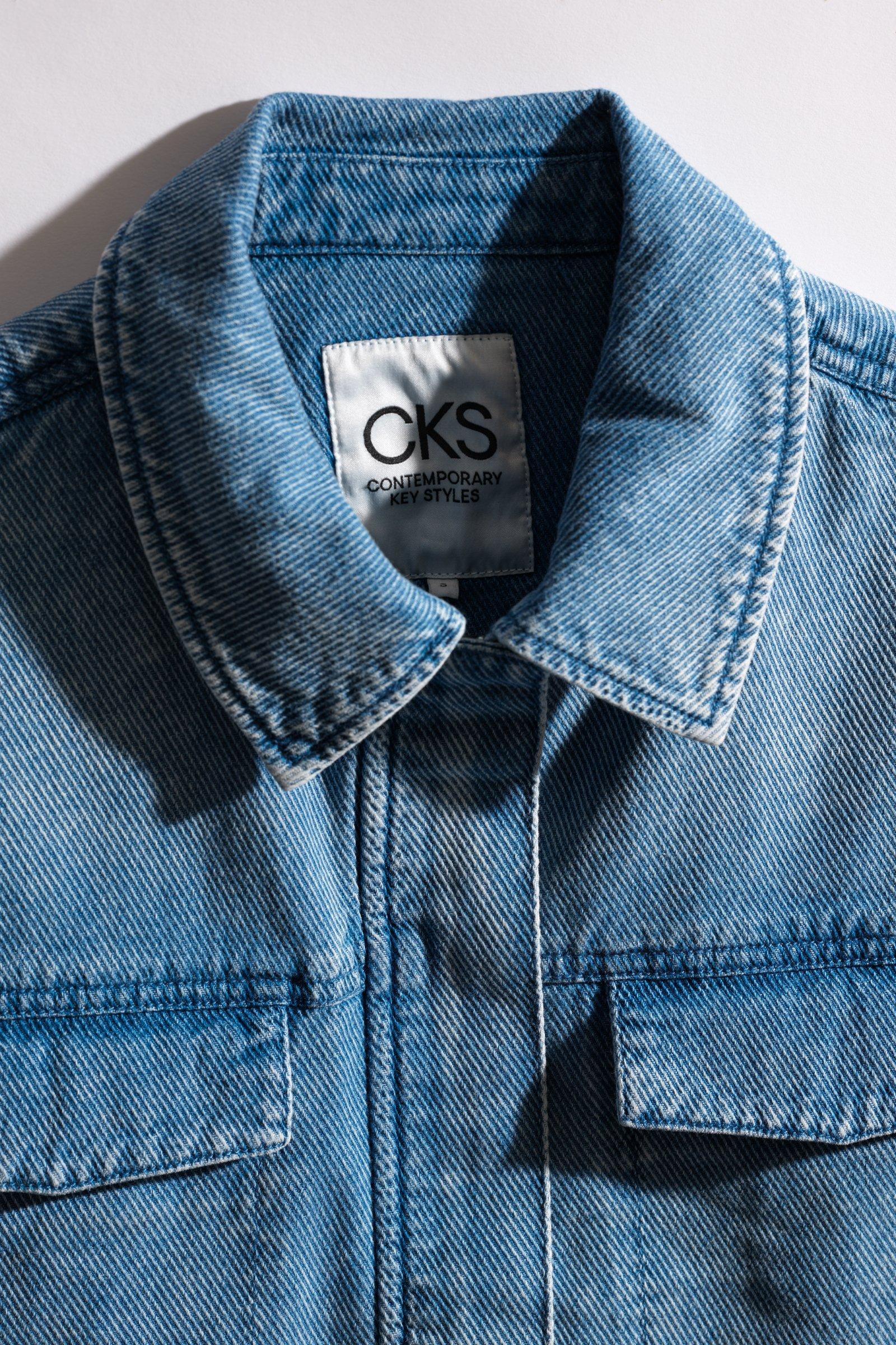 CKS - CROWD - Denimjacke - Hellblau