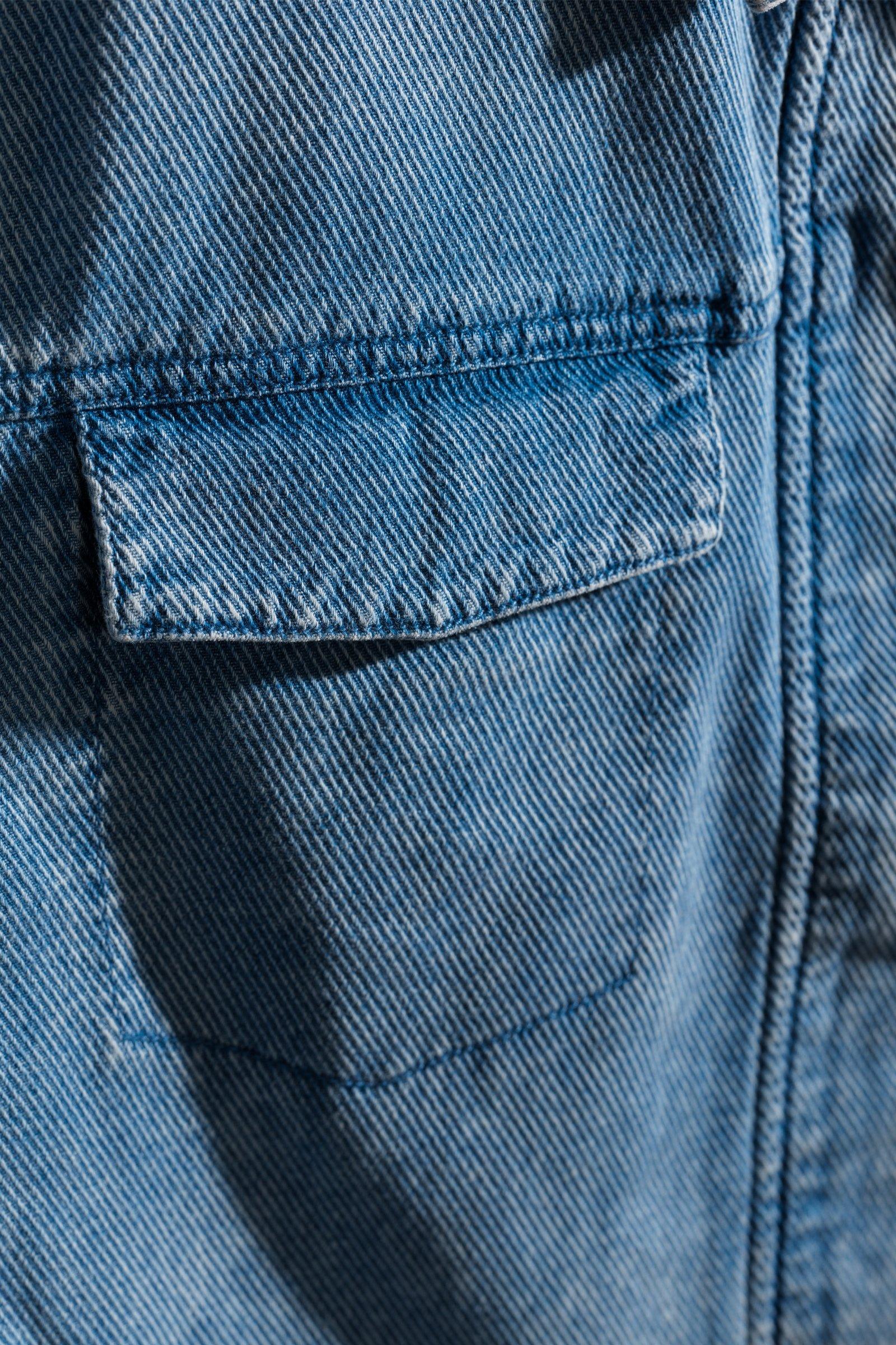 CKS - CROWD - veste en jean - bleu clair