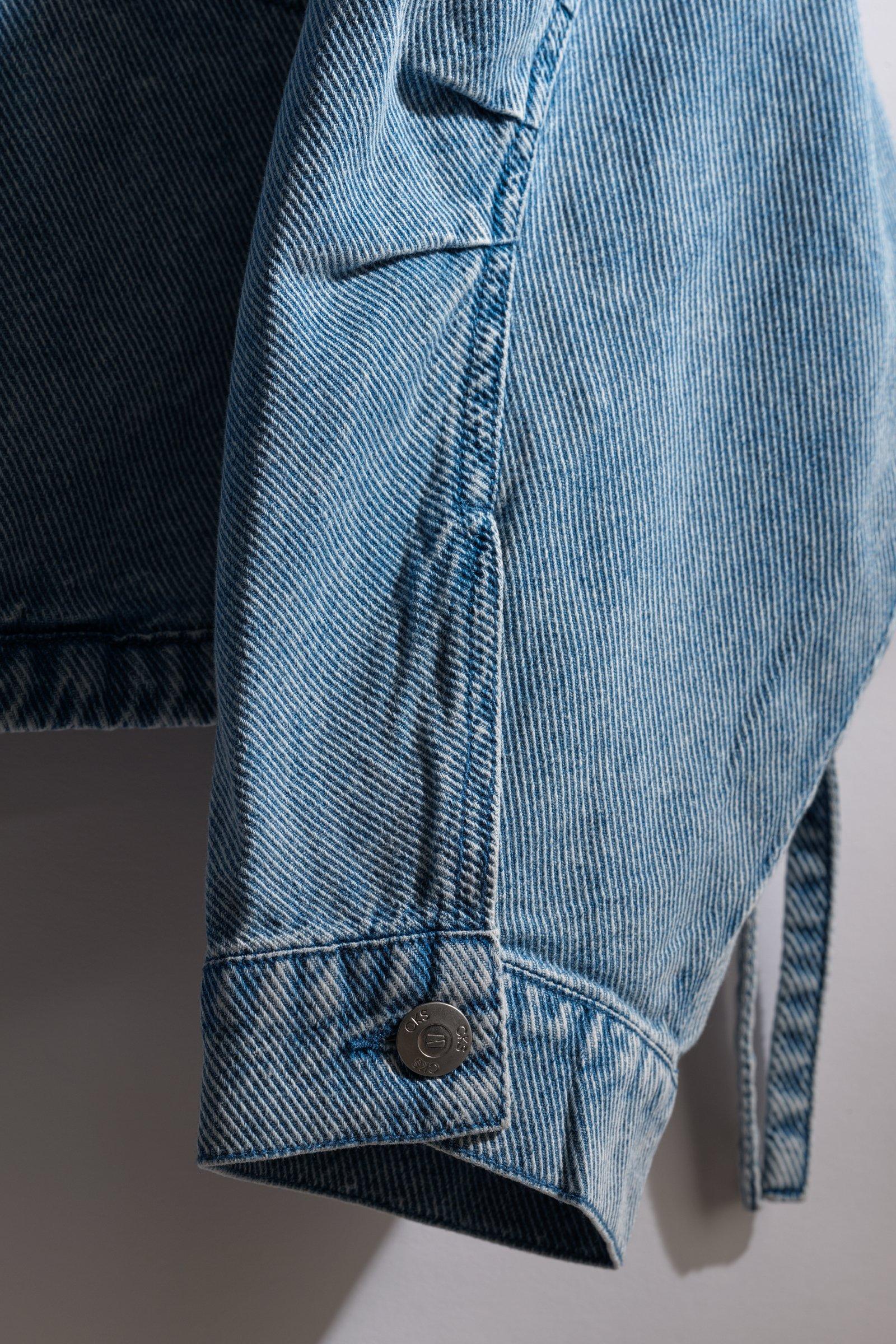 CKS - CROWD - denim jacket - light blue