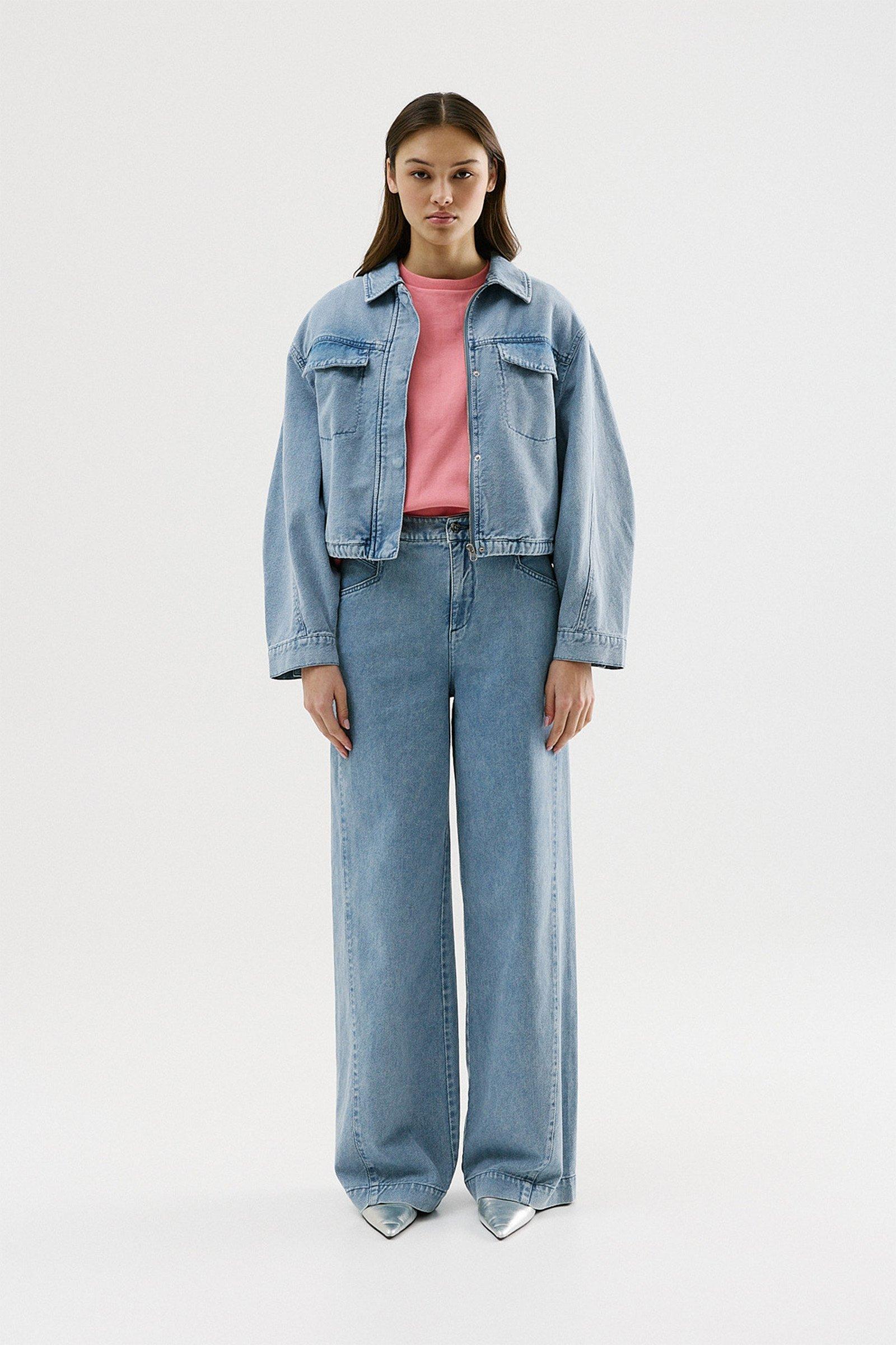 CKS - CROWD - Denimjacke - Hellblau